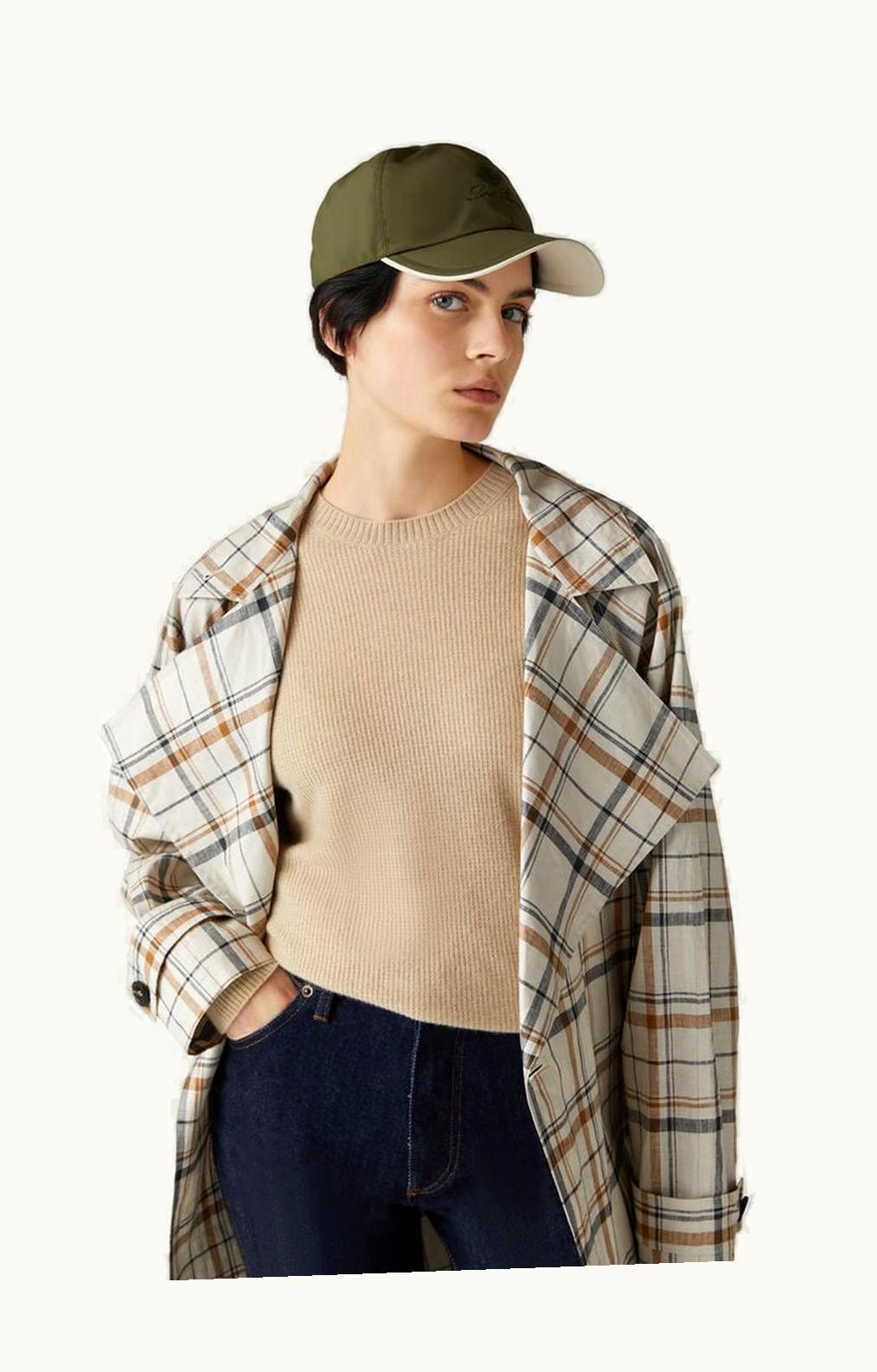 Loro Piana Loro Piana Baseball Cap Tea Leaf/Ivory