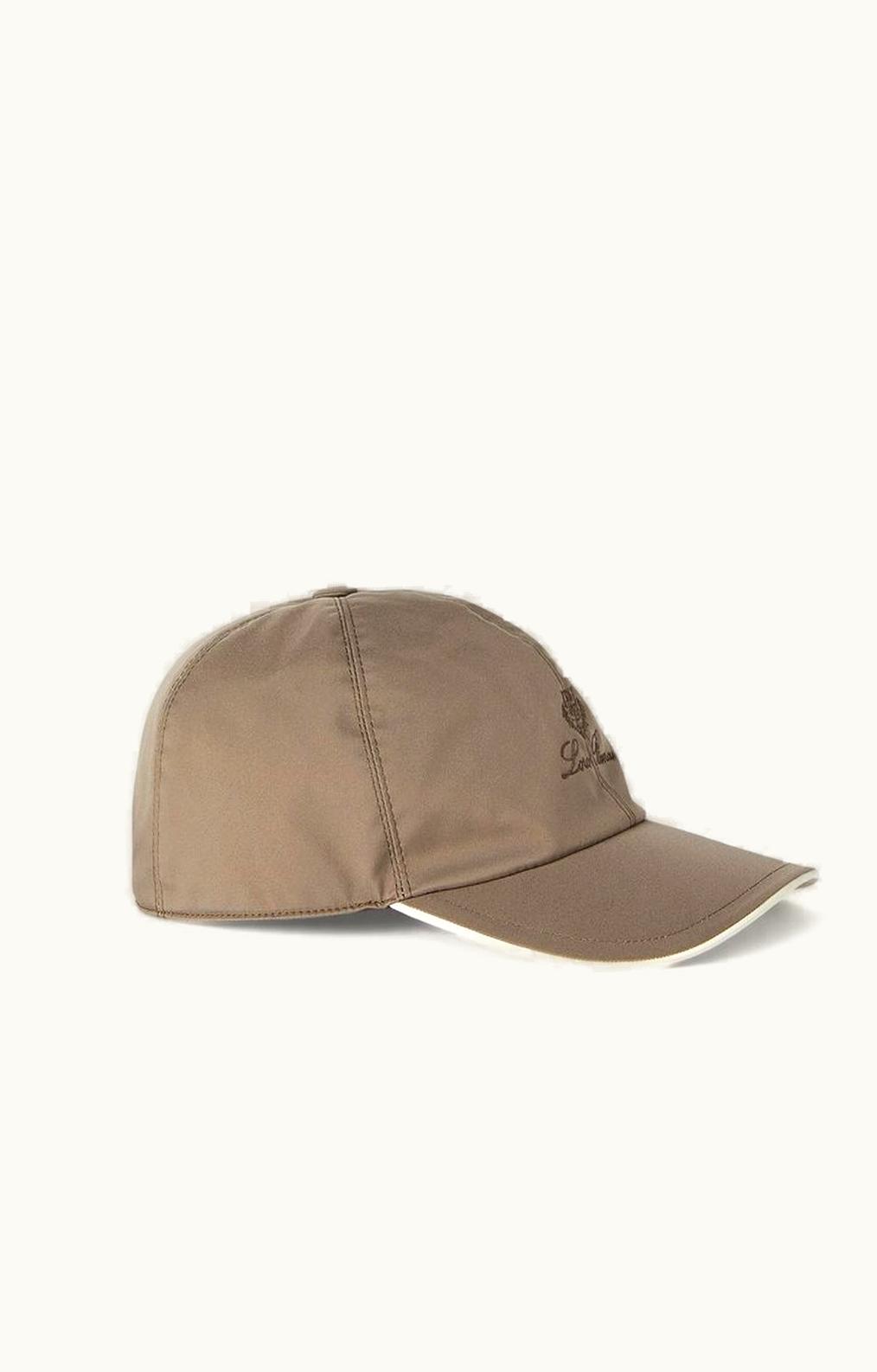 Loro Piana Loro Piana Baseball Cap Dark Taupe/Ivory