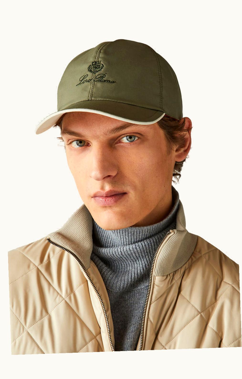 Loro Piana Loro Piana Baseball Cap Midnight Garden/Ivory