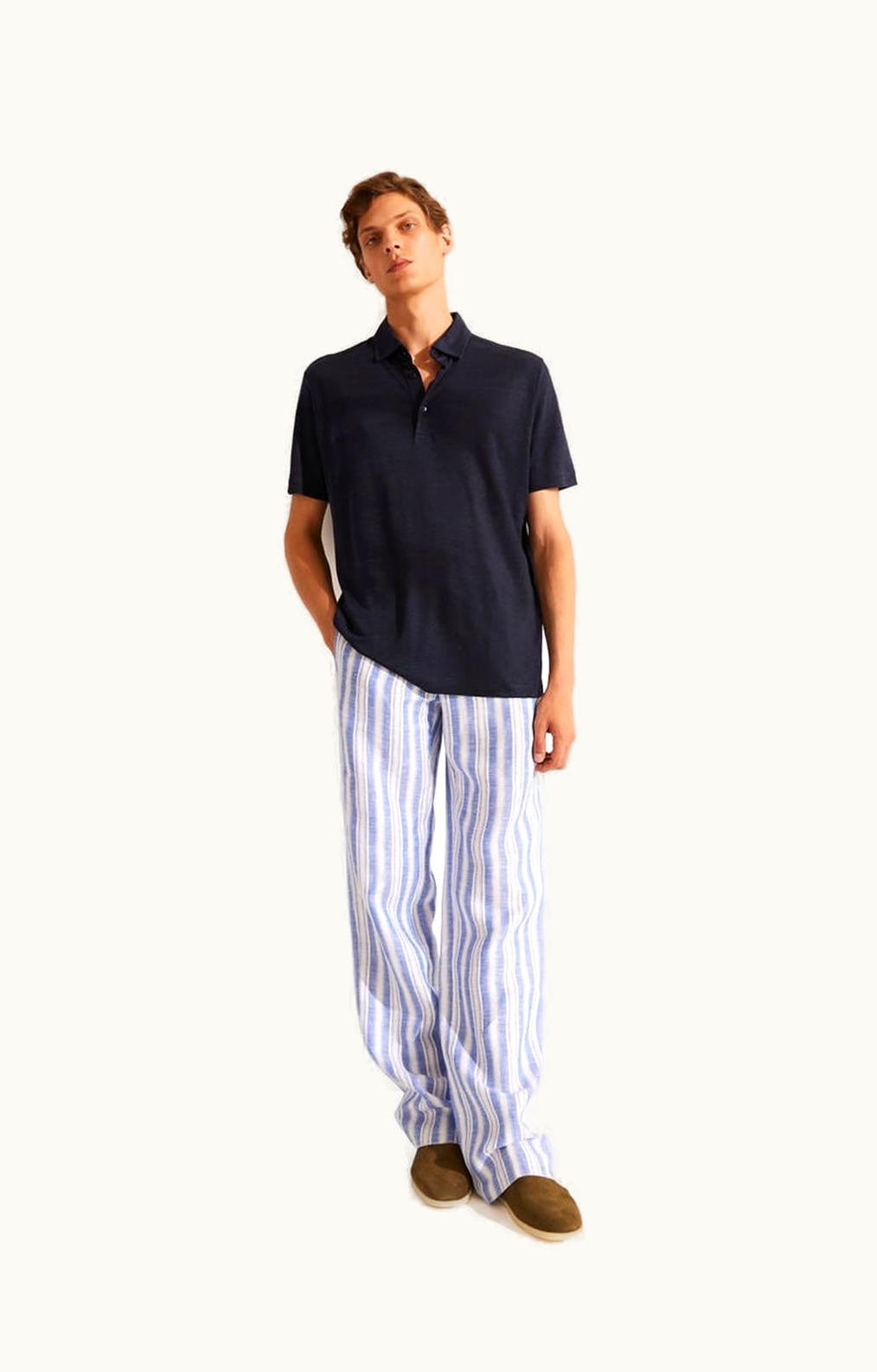 Loro Piana Loro Piana Polo Shirt Navy Blue