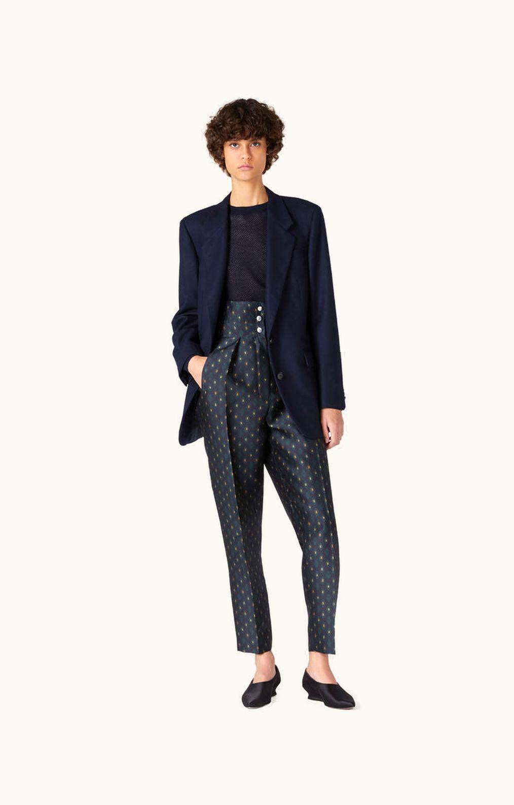 Loro Piana Loro Piana Torrey Trousers Ginger Root+Sencha Green