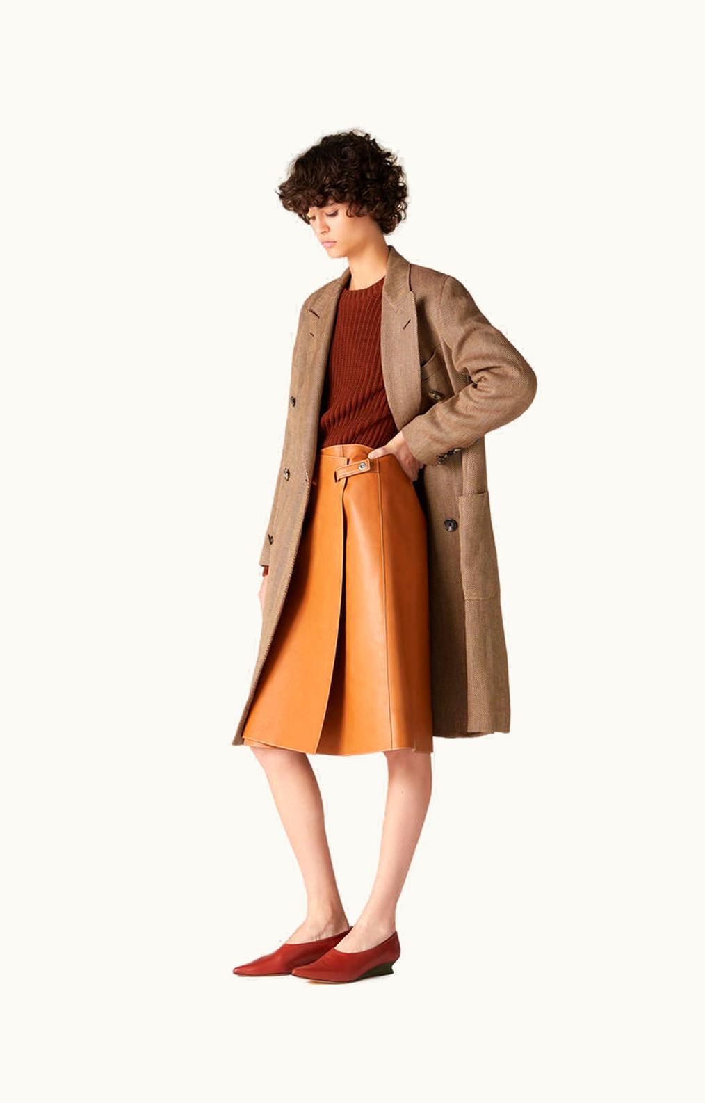 Loro Piana Loro Piana Herwin Coat Melonpan+Mizzle Green