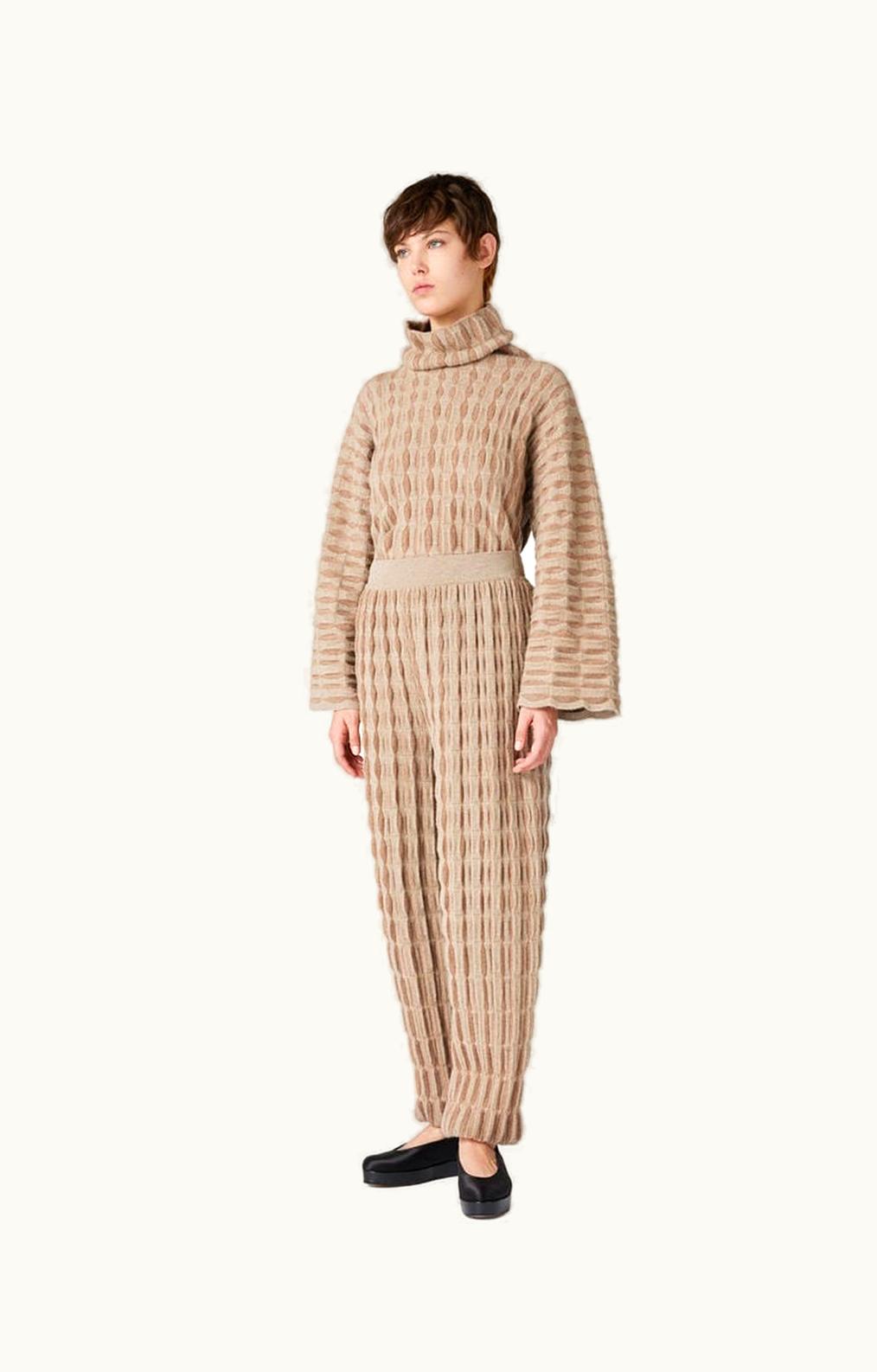 Loro Piana Loro Piana Ryoan-Ji Polo Neck Naturale Brown