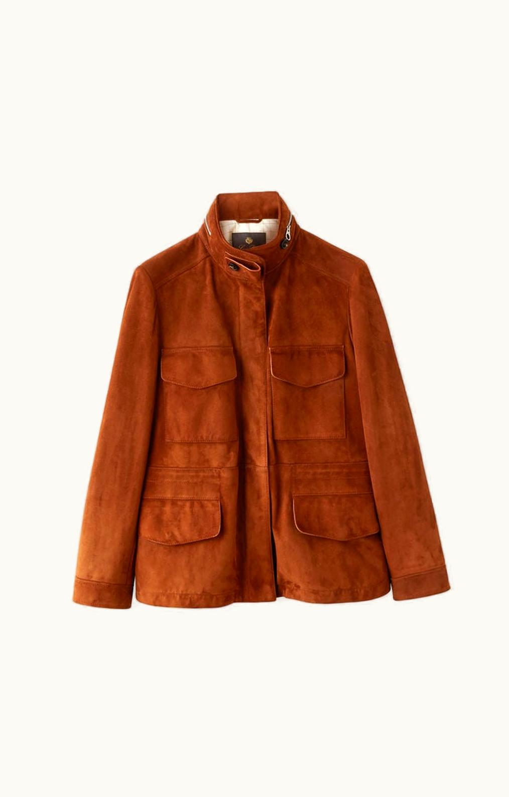Loro Piana Loro Piana Mini Traveller Jacket Calf Brown