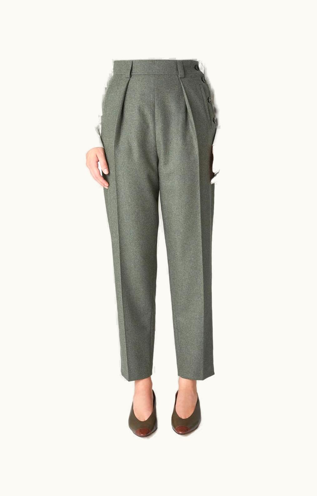Loro Piana Loro Piana Alban Trousers Dried Shiso Mel