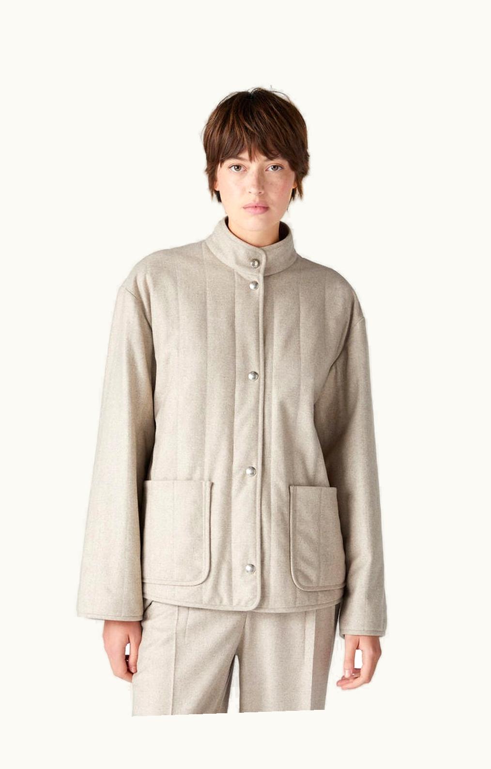 Loro Piana Loro Piana Braig Jacket Natural Felt