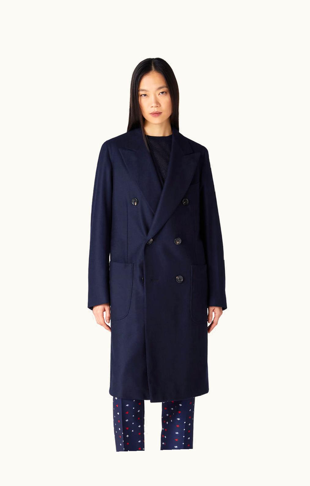 Loro Piana Loro Piana Herwin Coat China Blue