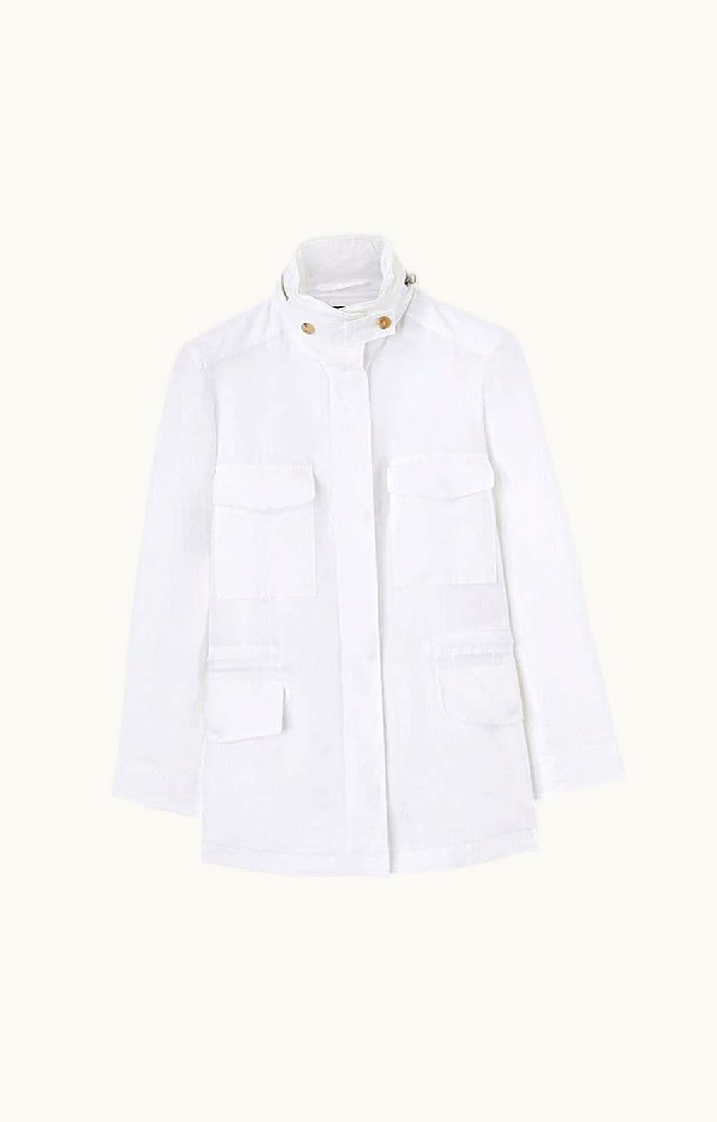Loro Piana Loro Piana Traveller Jacket Linen White