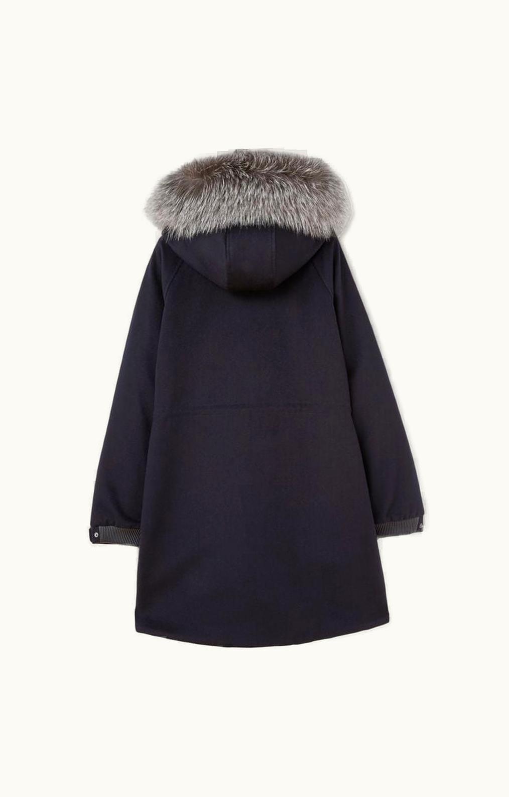 Loro Piana Loro Piana Icery Long Jacket Navy Blue