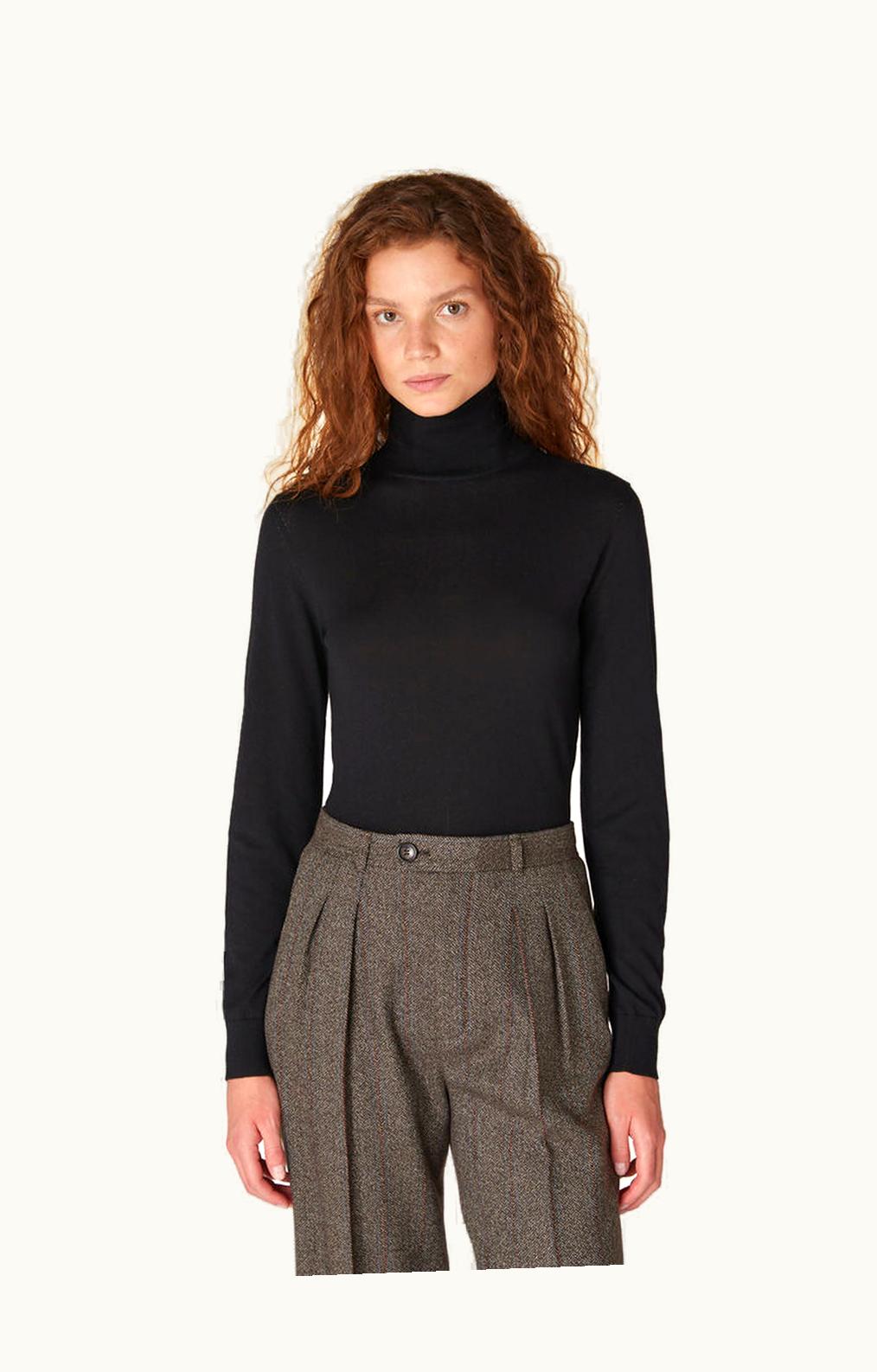 Loro Piana Loro Piana Neo Piuma Turtleneck Black