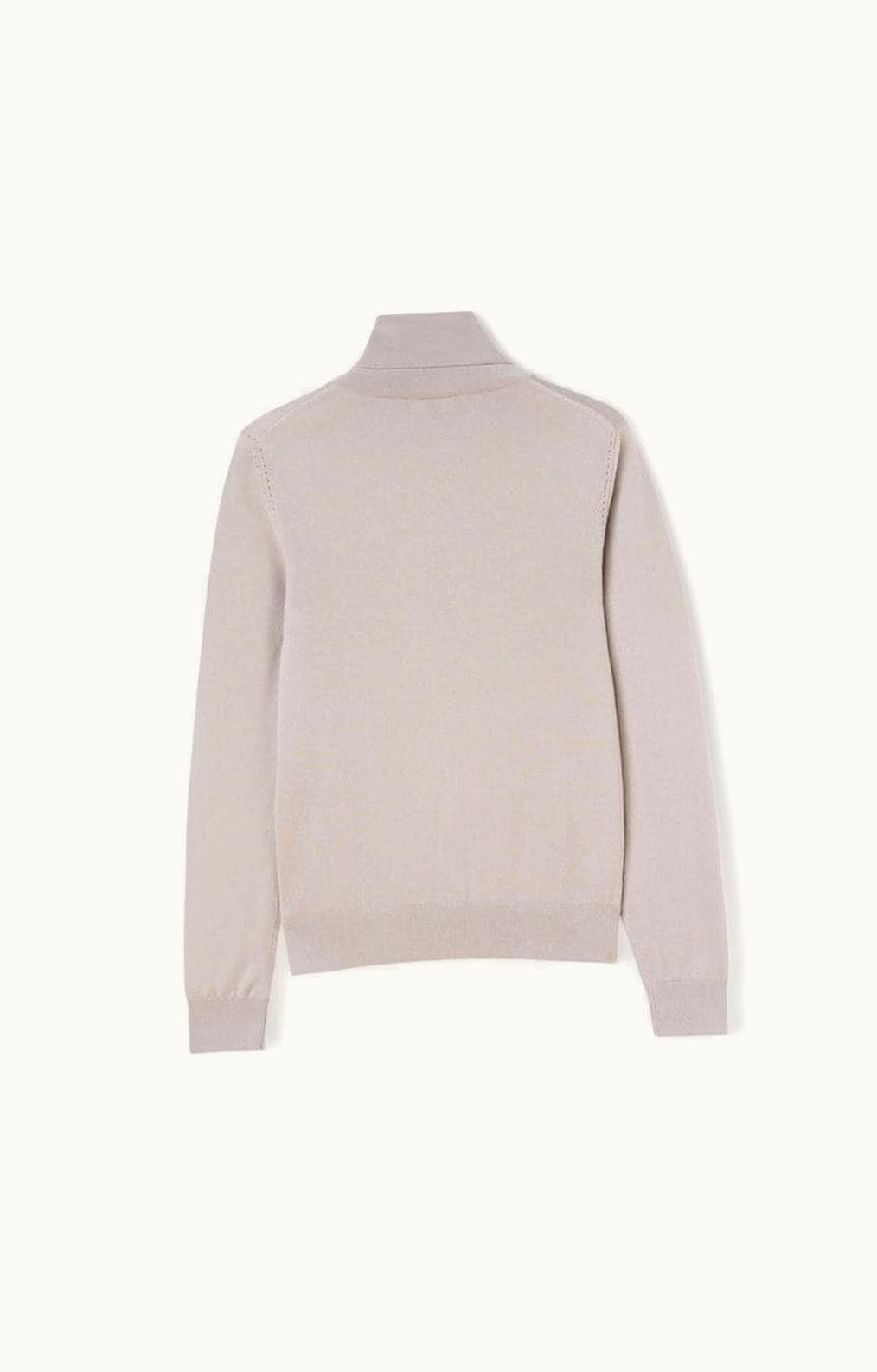 Loro Piana Loro Piana Neo Piuma Turtleneck Azure Gray/Denim Blue