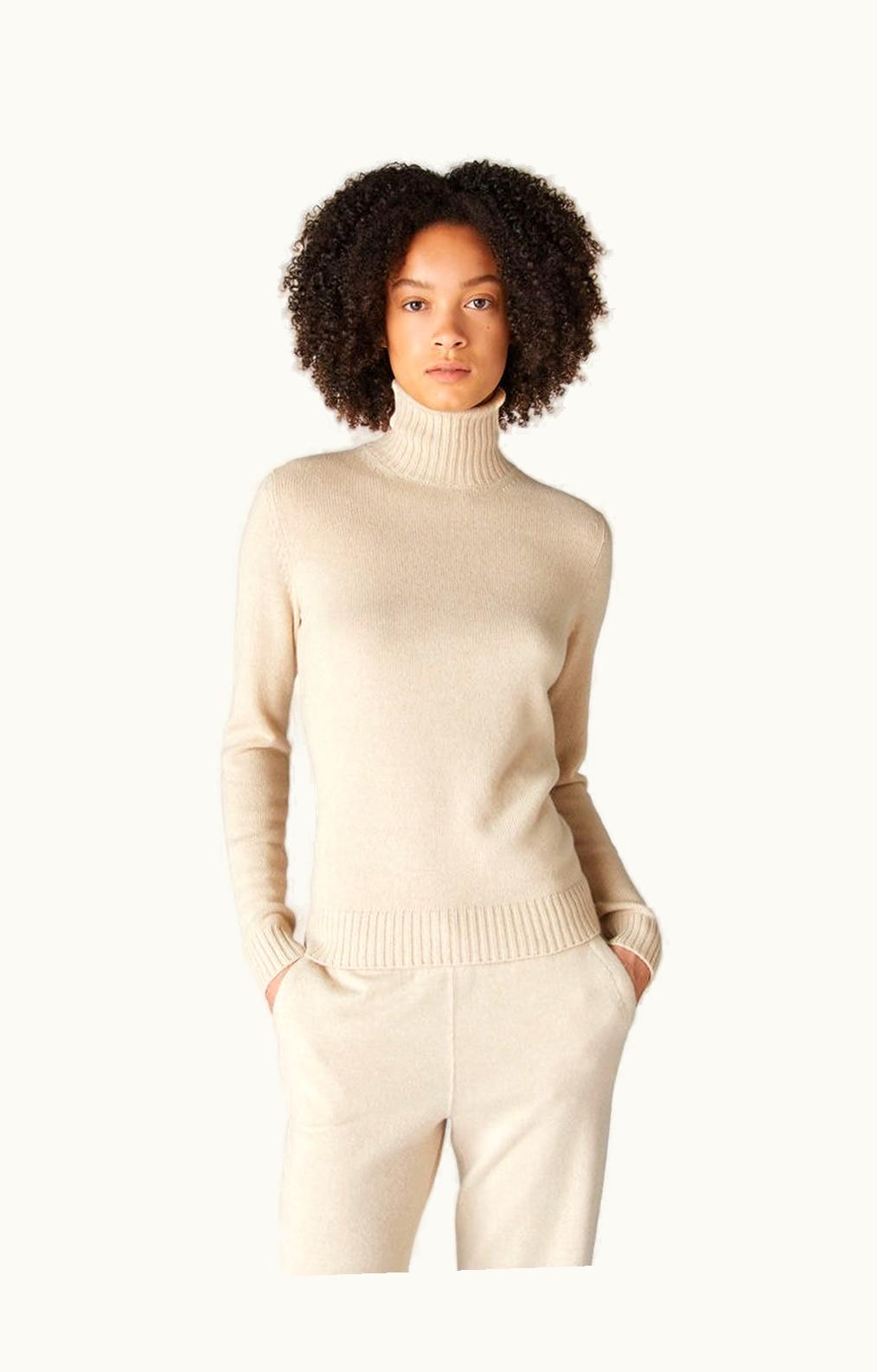 Loro Piana Loro Piana Parksville Turtleneck Natural Melange