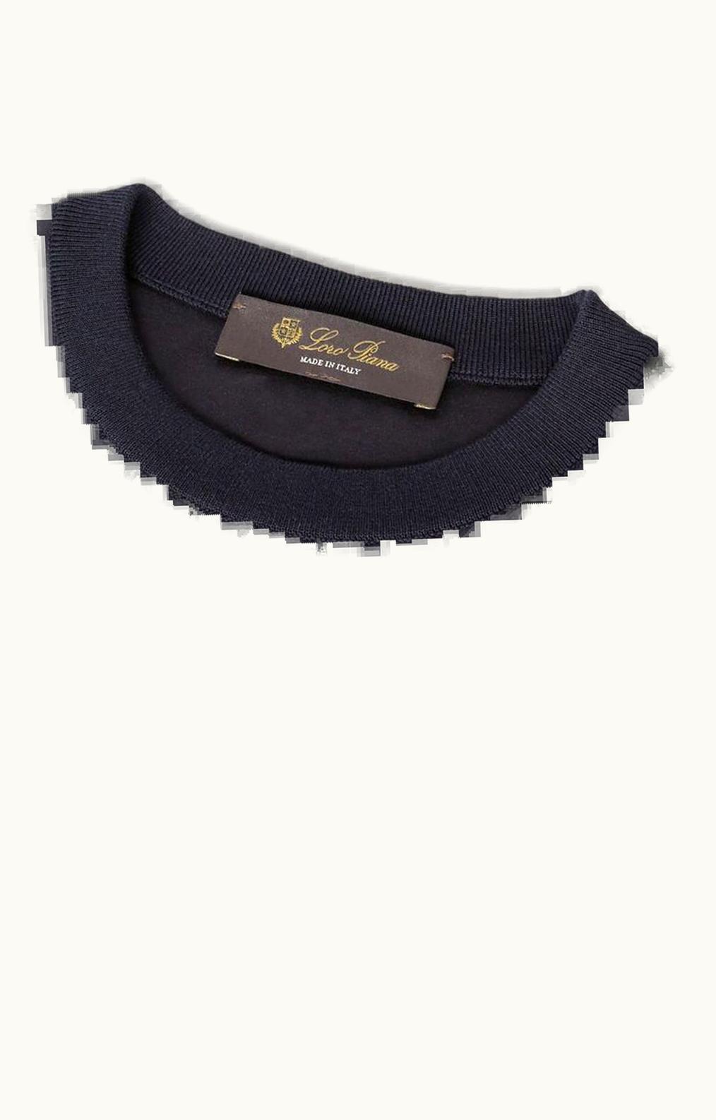 Loro Piana Loro Piana My-T Crew Neck Navy Blue