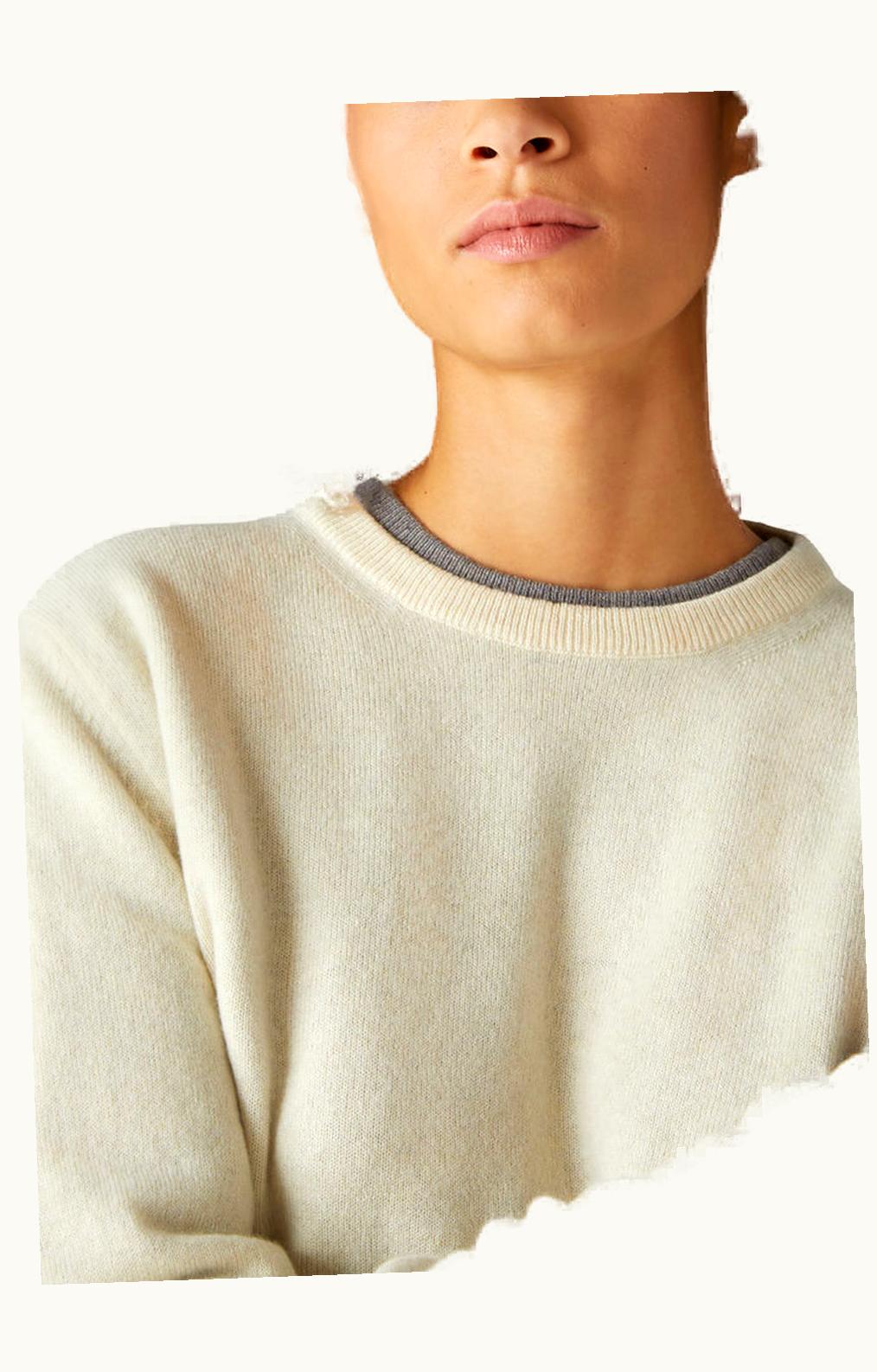 Loro Piana Loro Piana Loro Crew Neck Pure Dunes Mel