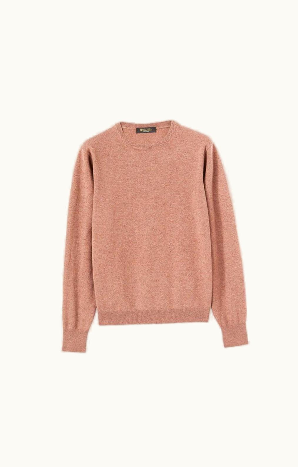 Loro Piana Loro Piana Loro Crew Neck Red Sand Mel