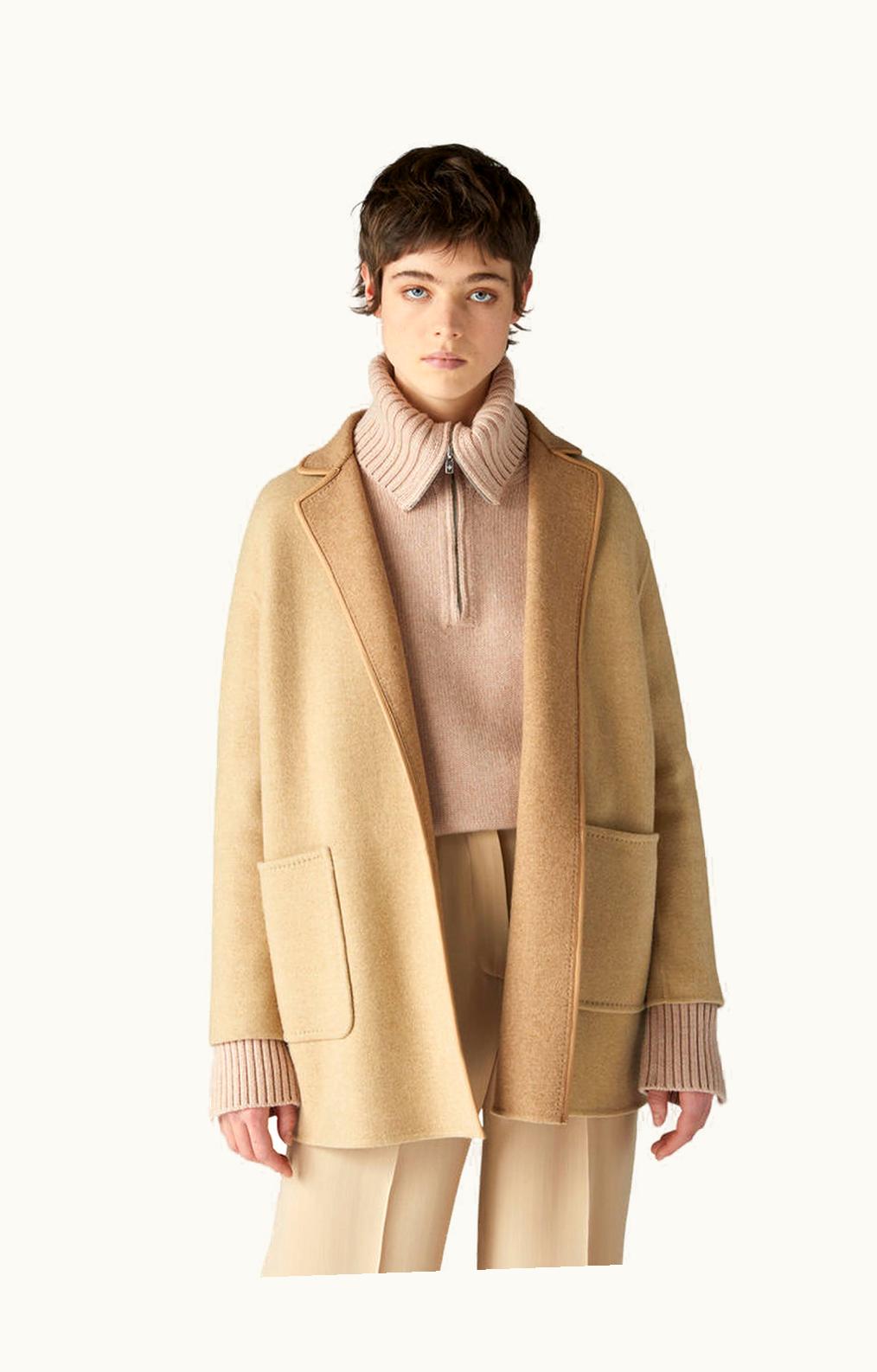 Loro Piana Loro Piana Jimi Jacket Dill Seeds/Natural Camel