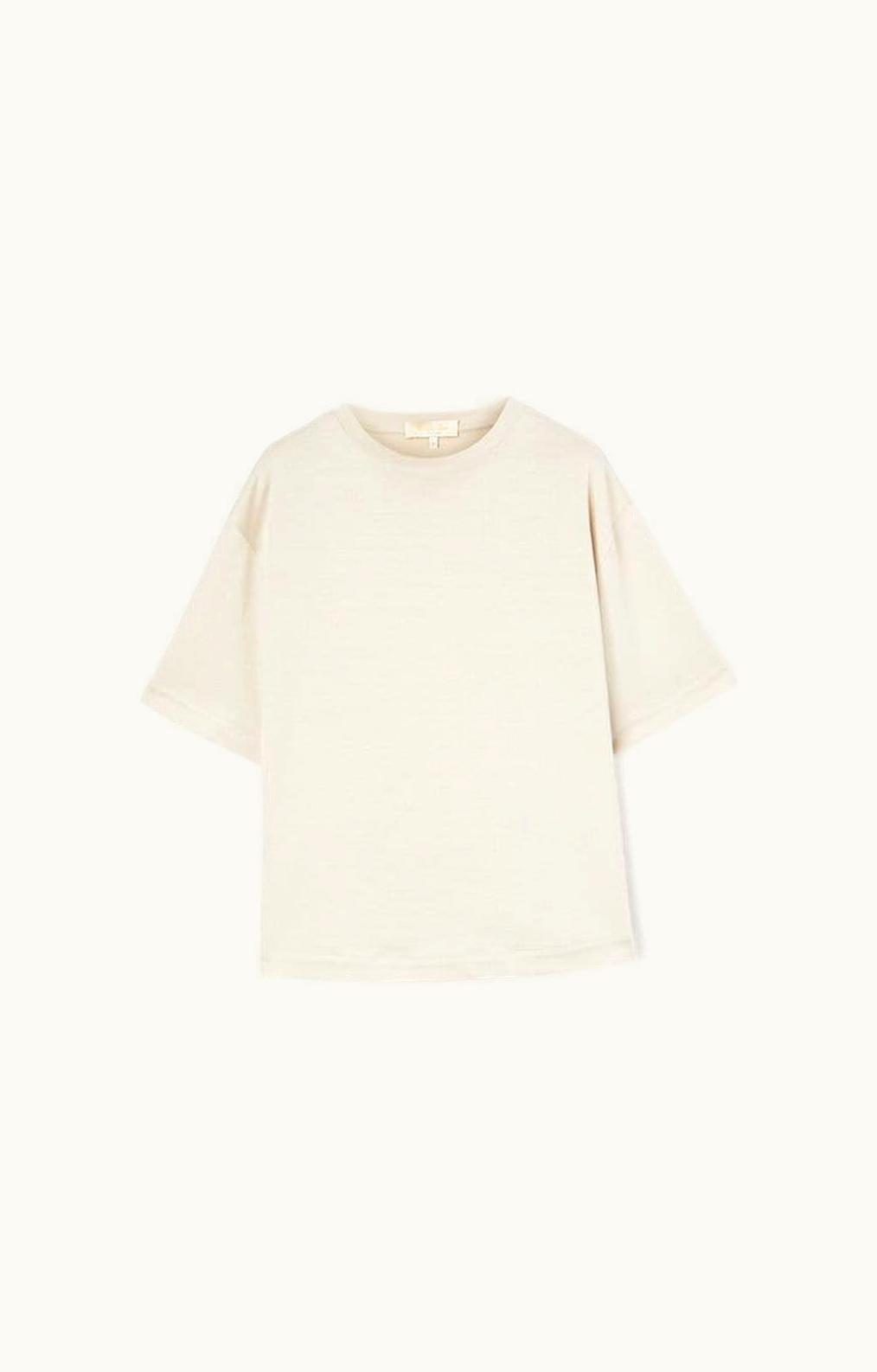 Loro Piana Loro Piana Cocooning Limited Edition Silk-Cotton T-Shirt Earthy Brown