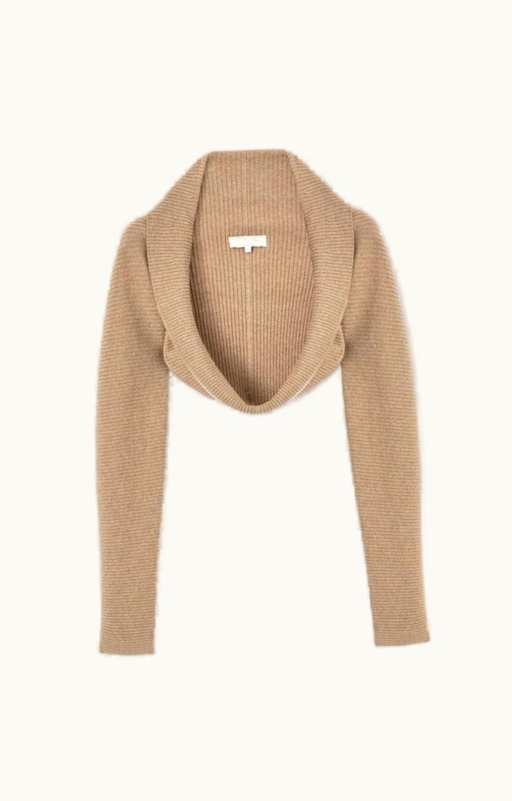 Loro Piana Loro Piana Cocooning Shrug Desert Rose Melange