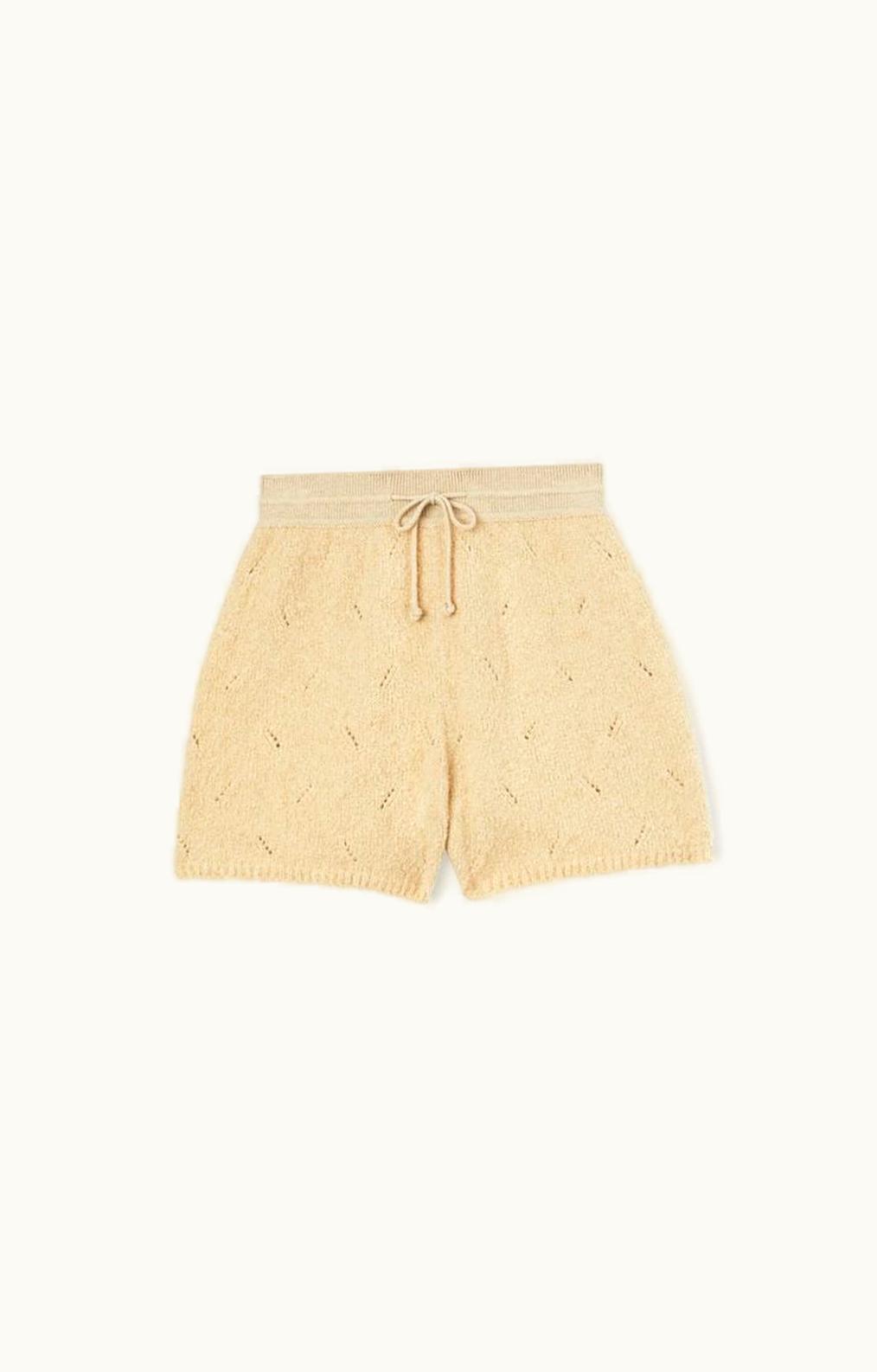 Loro Piana Loro Piana Cocooning Shorts Kasha Pure Cashmere Neutral