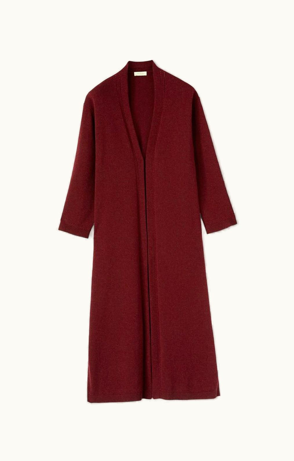 Loro Piana Loro Piana Cocooning Cardigan Antique Wine Mel