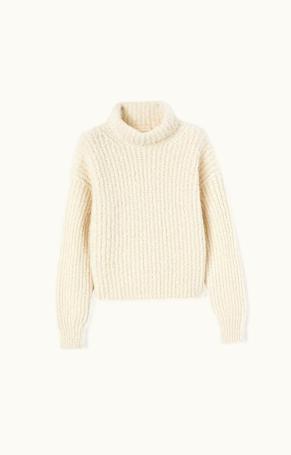Loro Piana Loro Piana Cocooning Turtleneck White Snow