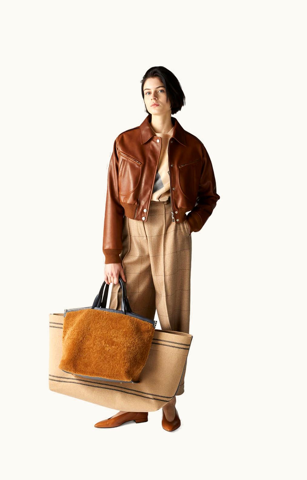 Loro Piana Loro Piana Roldan Bomber Jacket Calf Brown