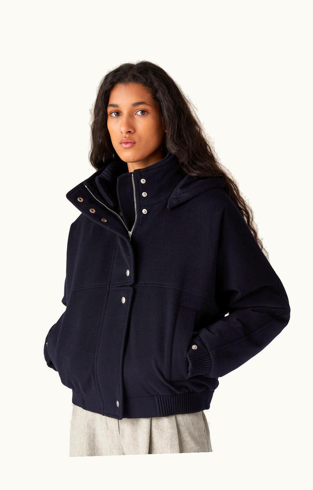 Loro Piana Loro Piana Goblin Bomber Jacket Navy Blue