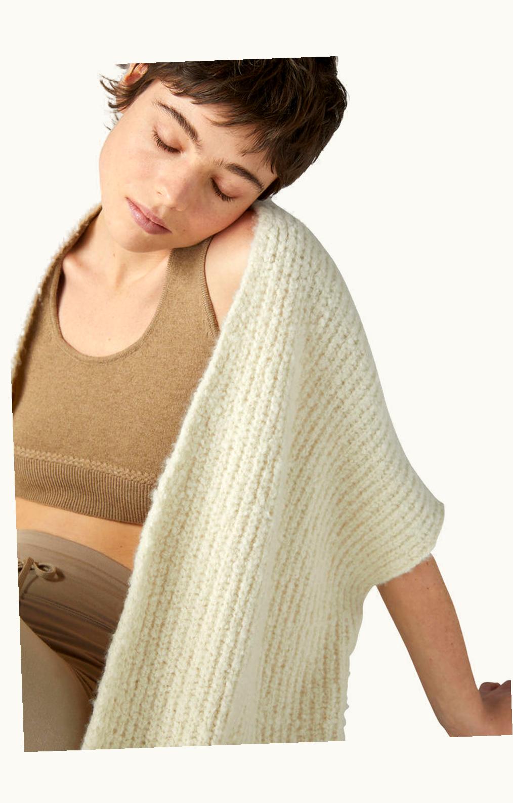 Loro Piana Loro Piana Cocooning Cardigan Aircash White Snow