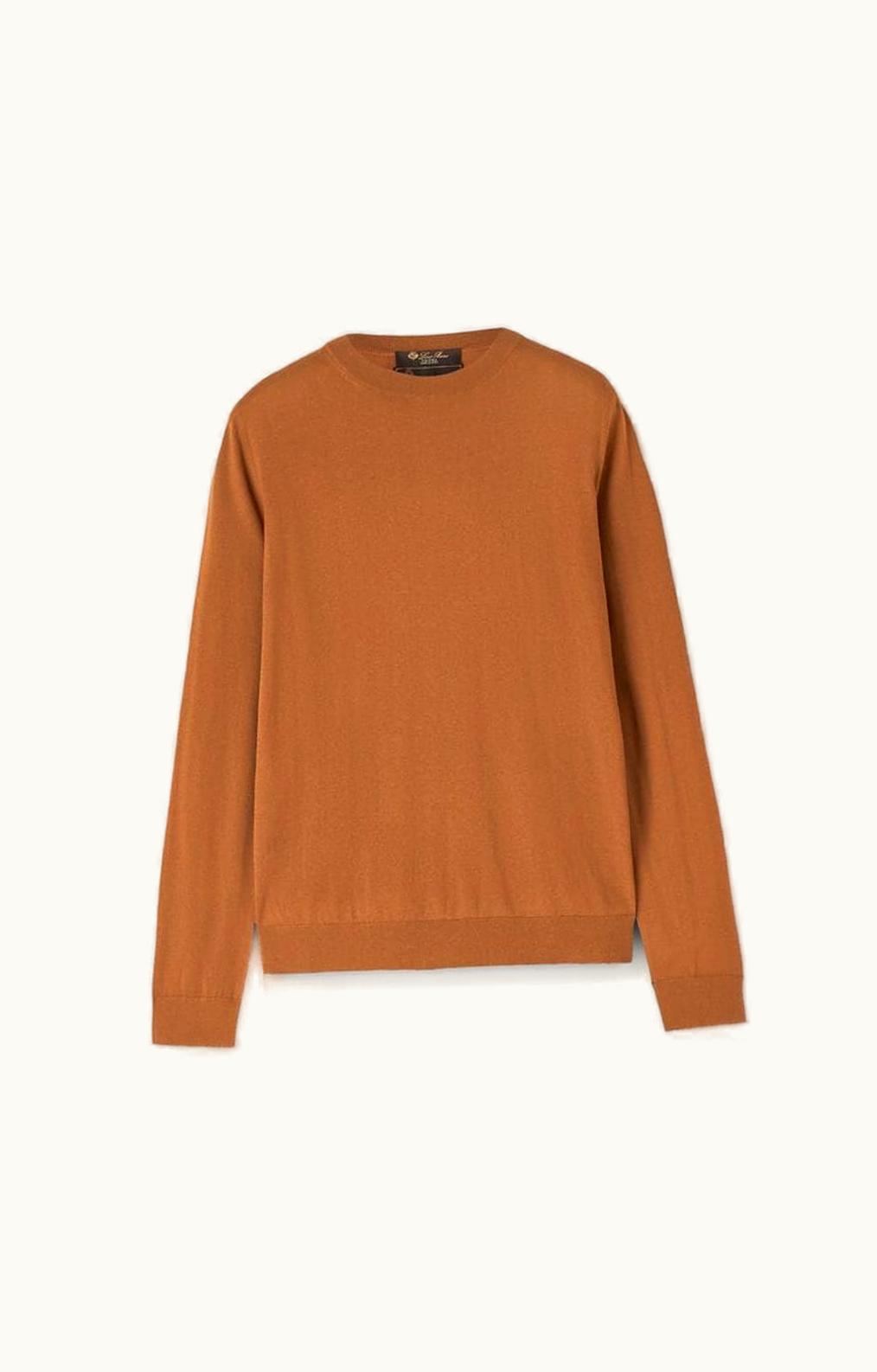 Loro Piana Loro Piana Vicuña 19 Crew Neck Dark Vicuña