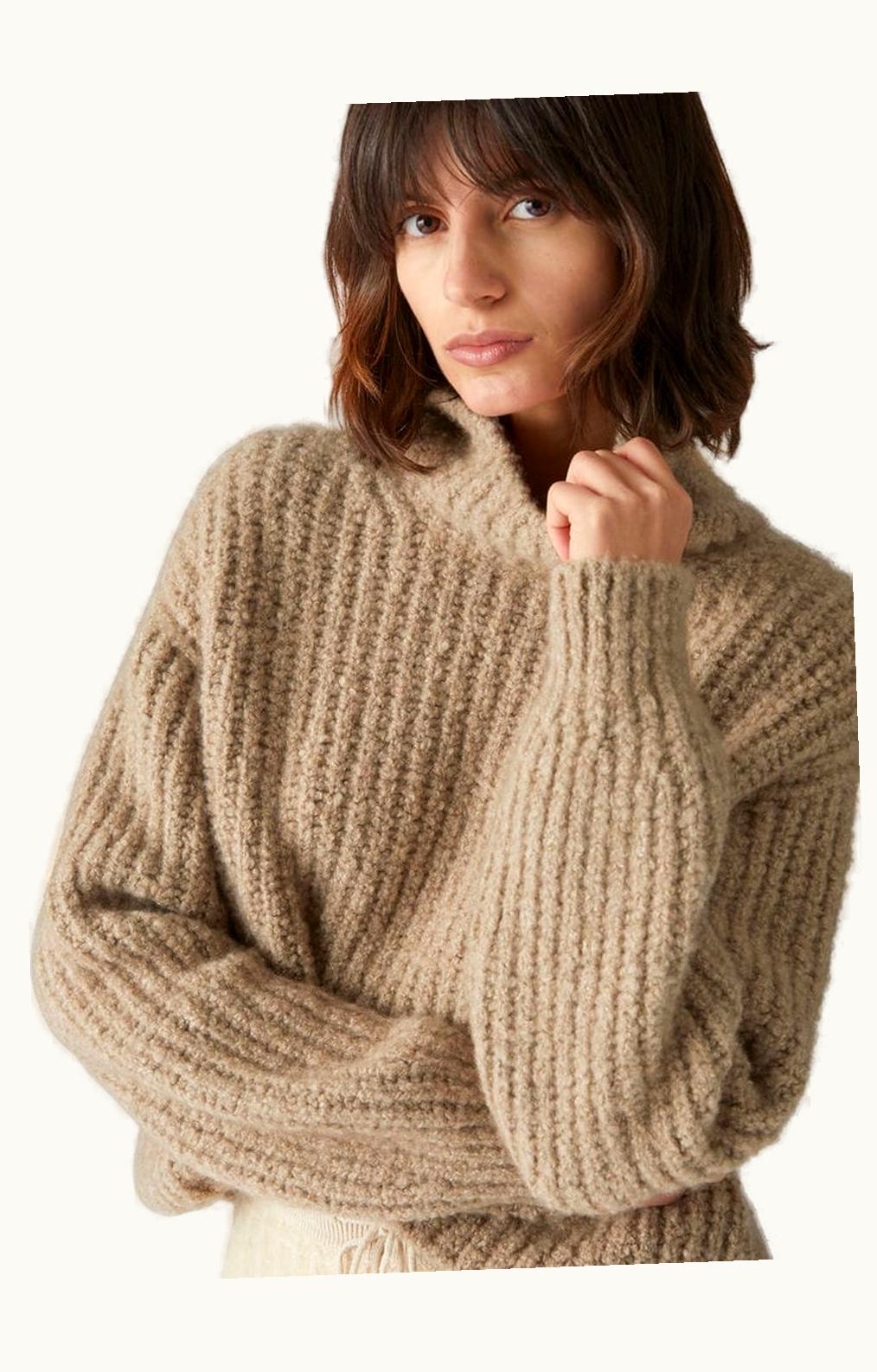 Loro Piana Loro Piana Cocooning Turtleneck Brown