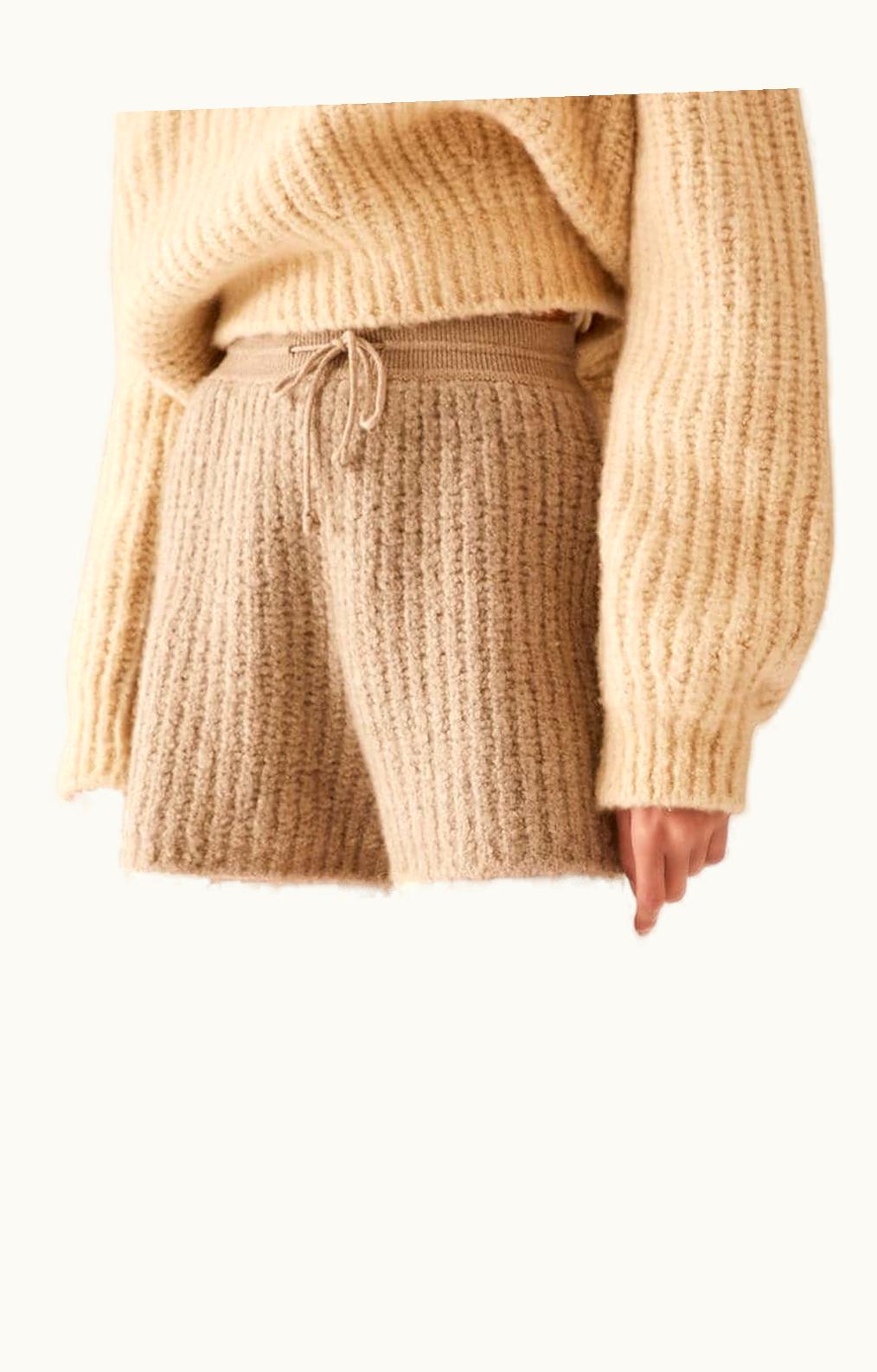 Loro Piana Loro Piana Cocooning Aircash Drawstring Shorts Brown