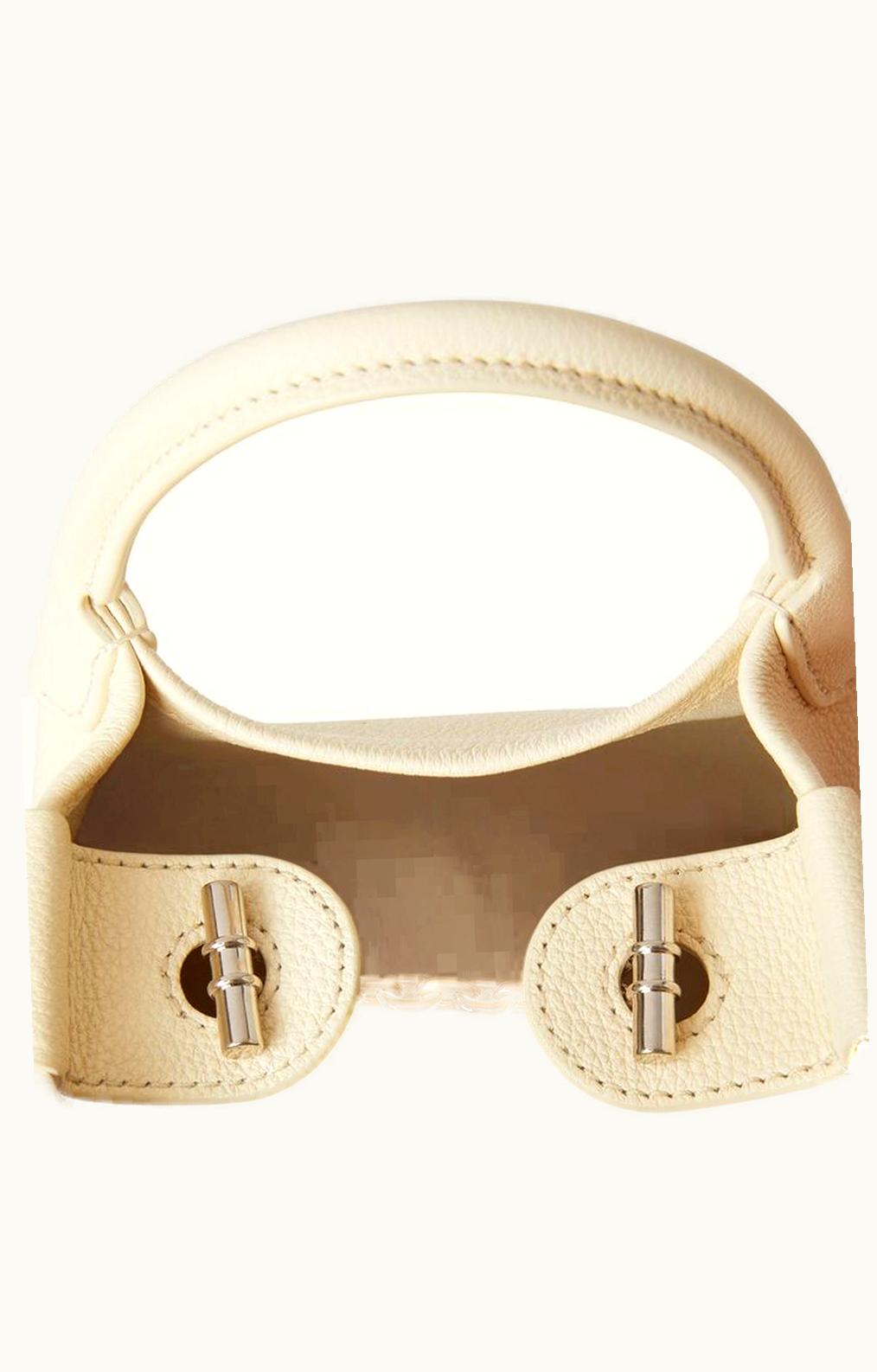 Loro Piana Loro Piana Micro Bale Bag Whisper White