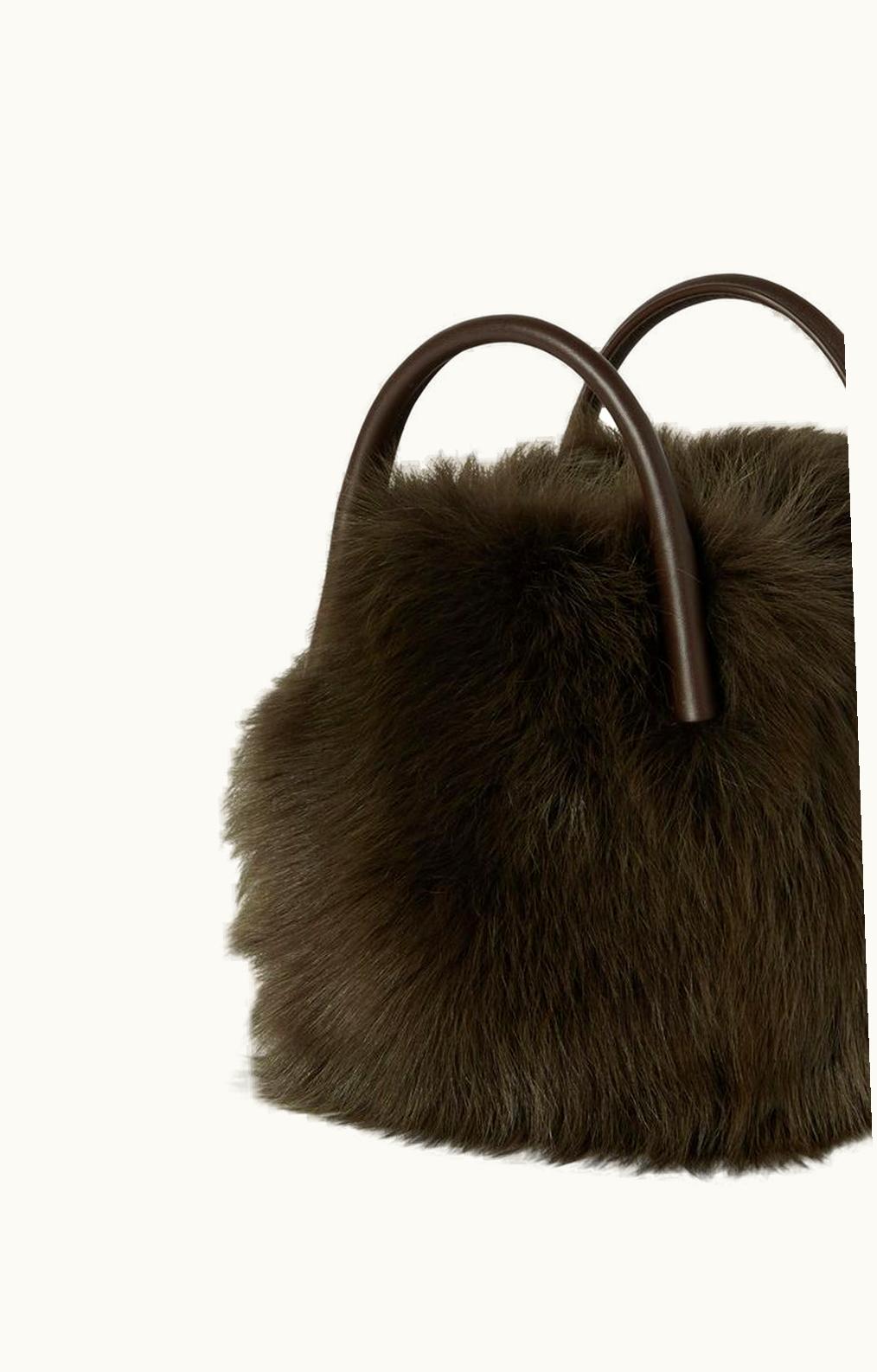 Loro Piana Loro Piana Micro Bale Bag Mountain Cottage/Dark Choco Licor