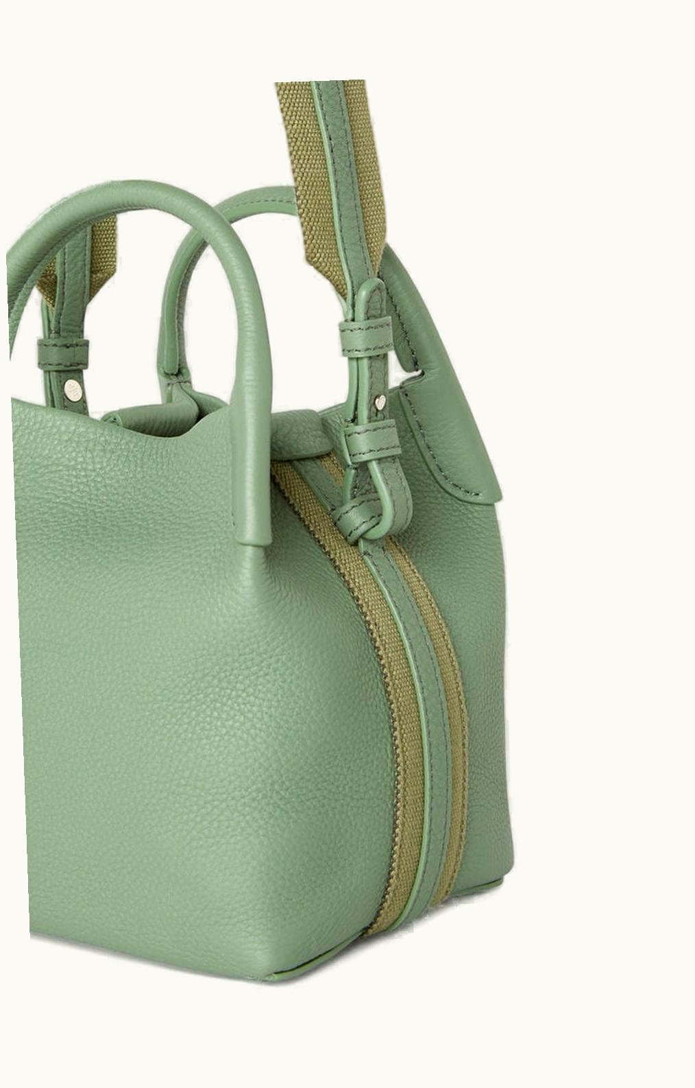 Loro Piana Loro Piana Micro Bale Bag Sage Brush Leaves