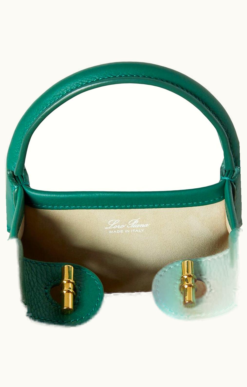 Loro Piana Loro Piana Micro Bale Bag Forest Leaves