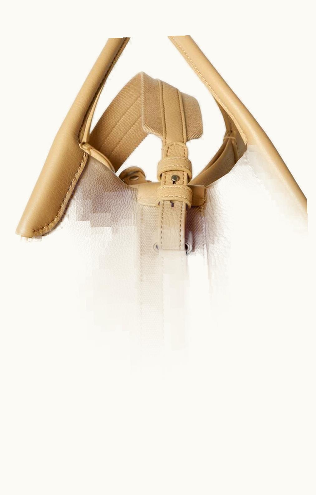 Loro Piana Loro Piana Large Bale Bag Light Mastic