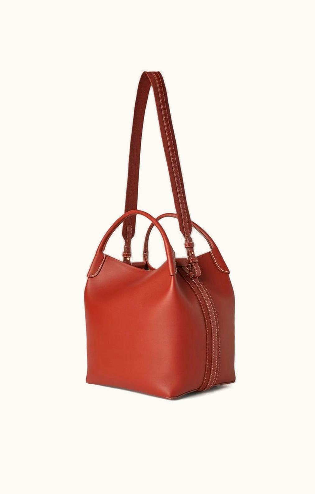Loro Piana Loro Piana Large Bale Bag Deep Kummel