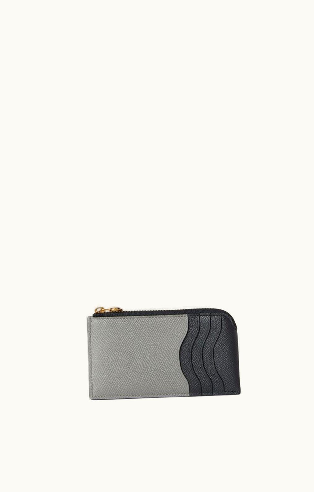 Loro Piana Loro Piana Onde Wallet Blue Navy/Cayenne