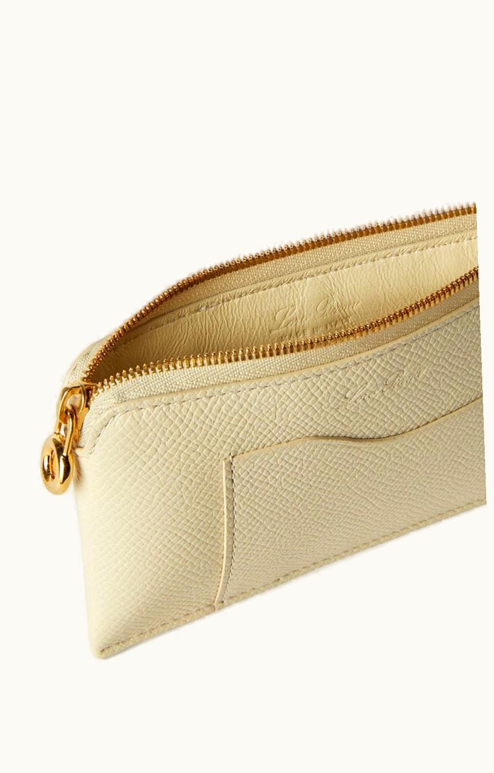 Loro Piana Loro Piana Onde Wallet Light Lamb/Bubble Gum