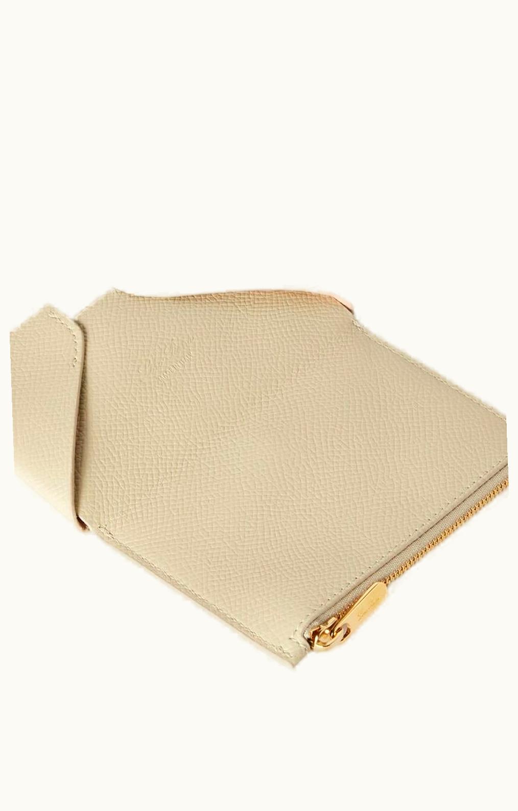 Loro Piana Loro Piana Ghiera Card Holder Light Lamb/Bubble Gum