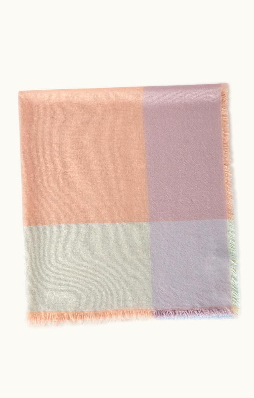 Loro Piana Loro Piana Quadrilatero Del Silenzio Foulard Plum Flower/Pastel Ribbons