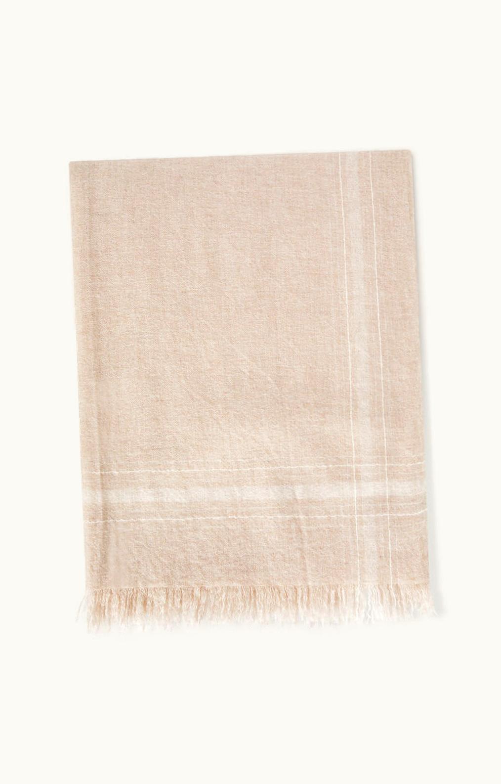 Loro Piana Loro Piana Hedge Stole Seed/White
