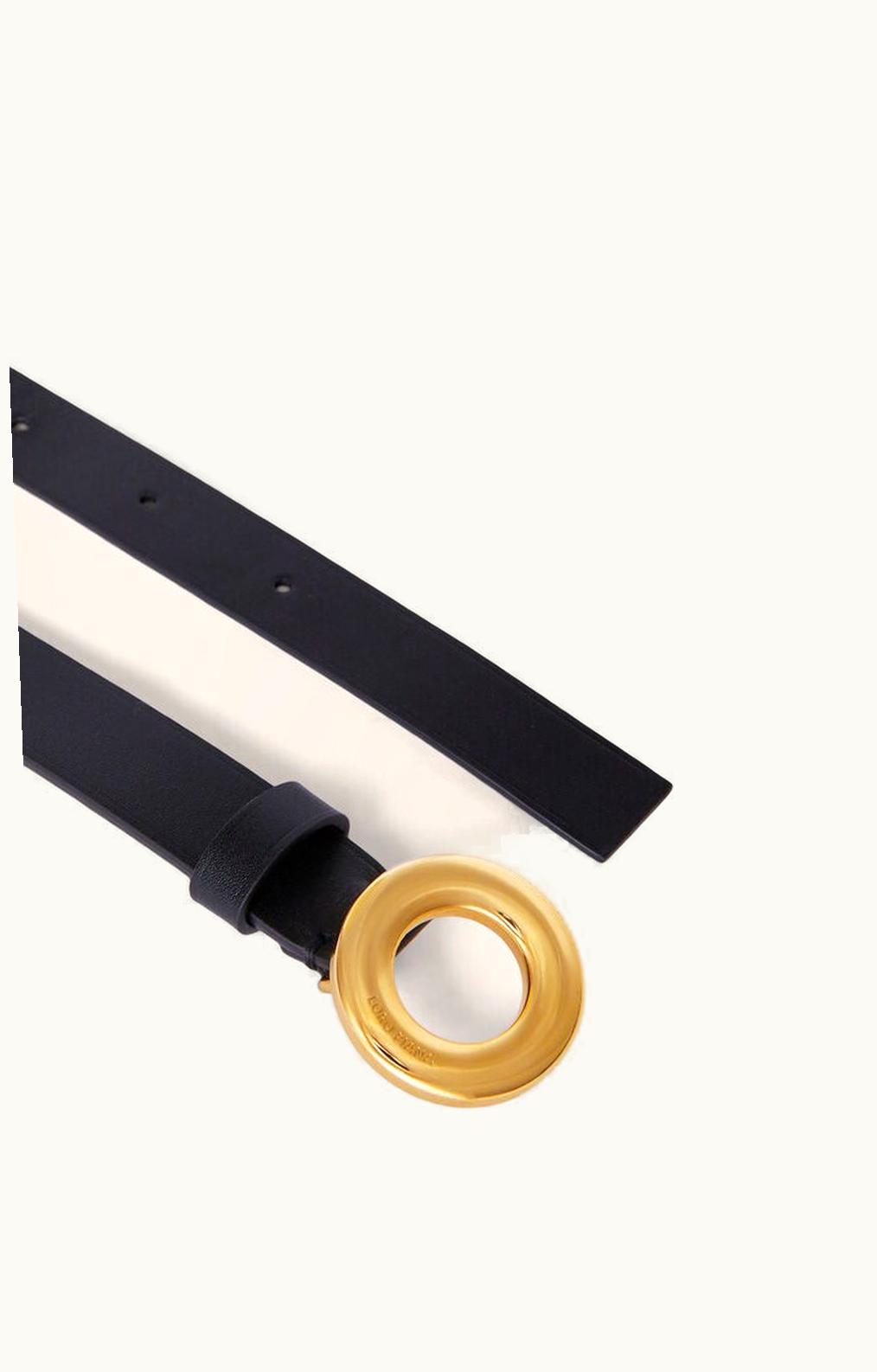 Loro Piana Loro Piana Ghiera Belt Black