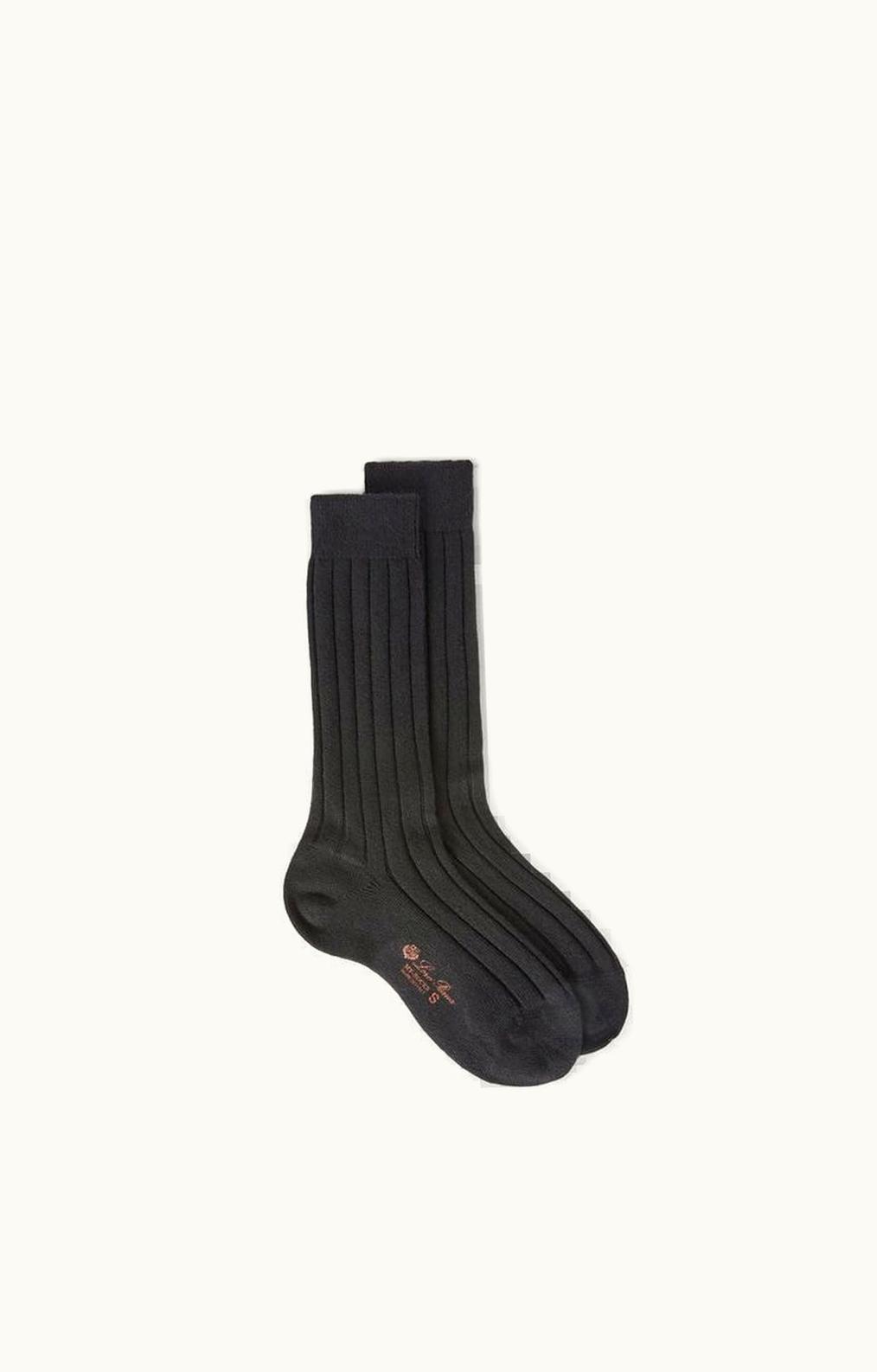 Loro Piana Loro Piana Bobby Socks Black