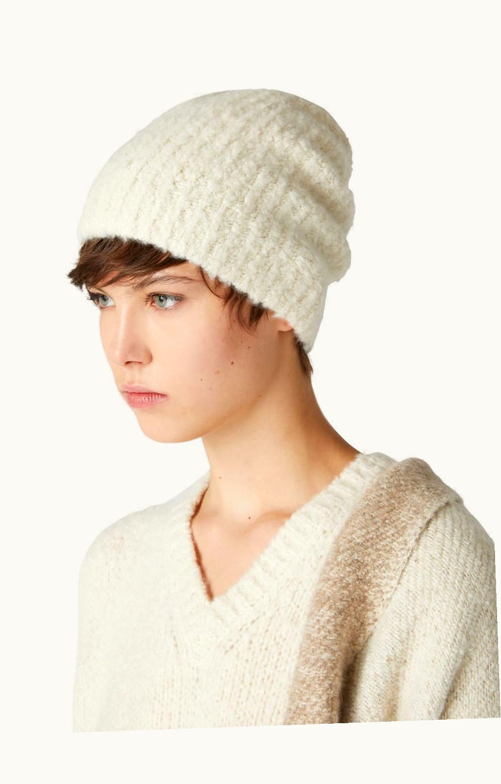 Loro Piana Loro Piana Cocooning Cashmere Beanie English Rib Earthy