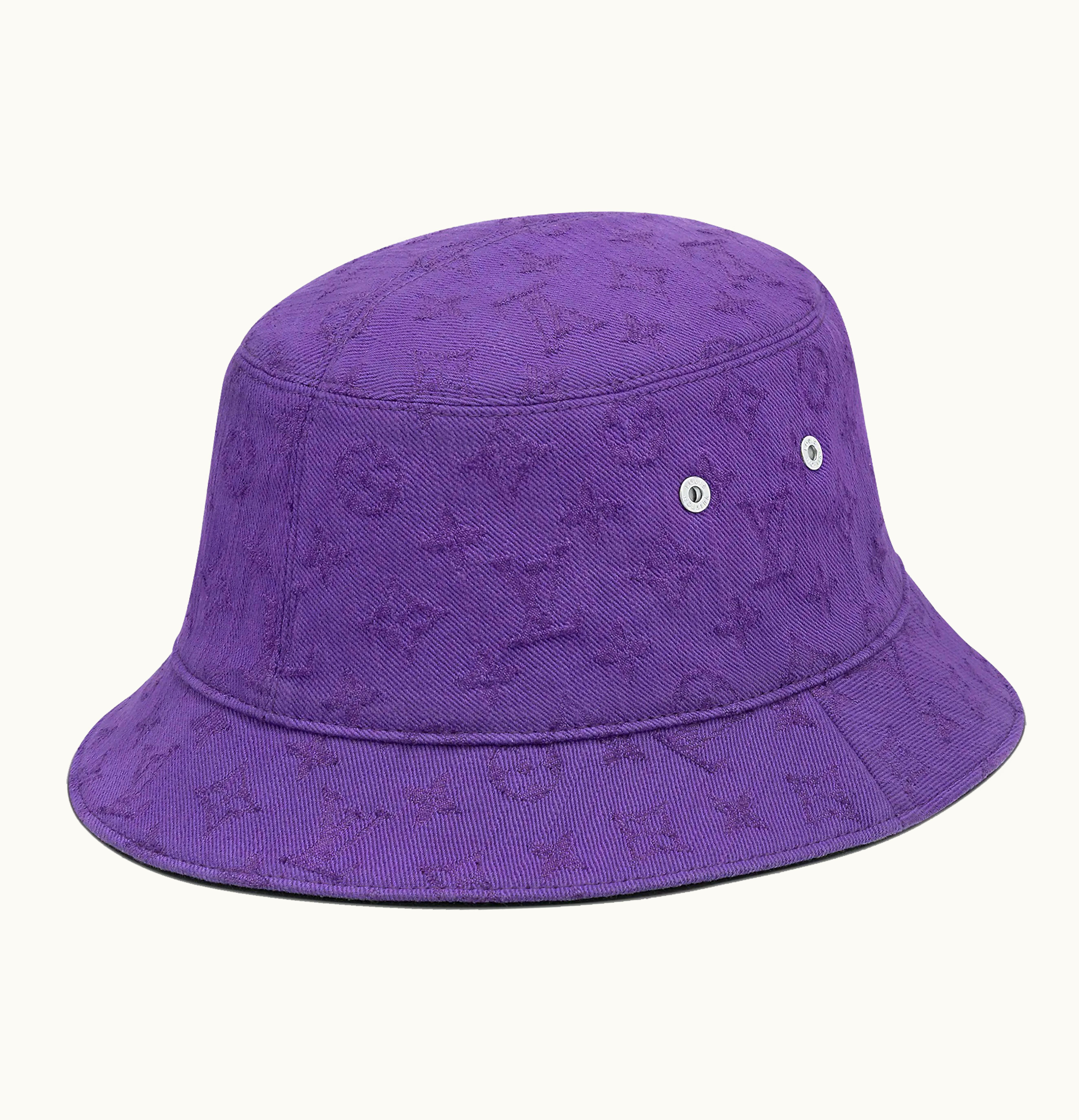 Louis Vuitton Louis Vuitton Monogram Essential Bucket Hat Purple