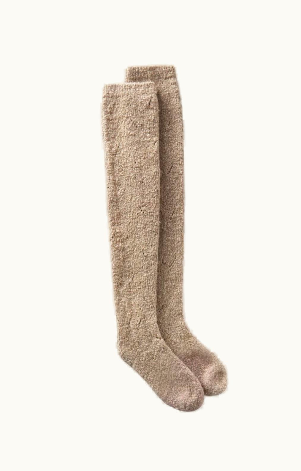 Loro Piana Loro Piana Cocooning Thigh Highs Brown
