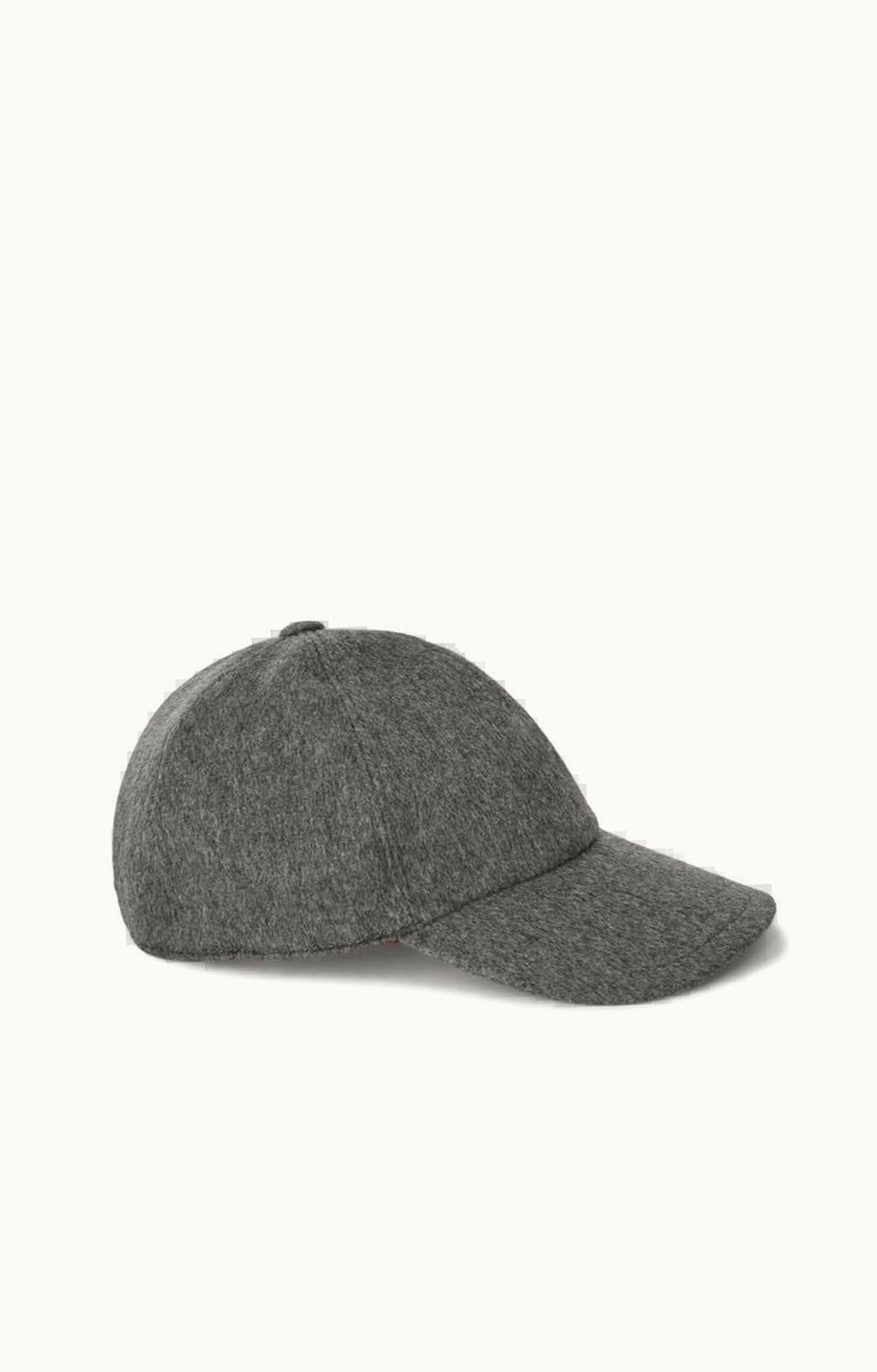 Loro Piana Loro Piana Baseball Cap Gray Melange