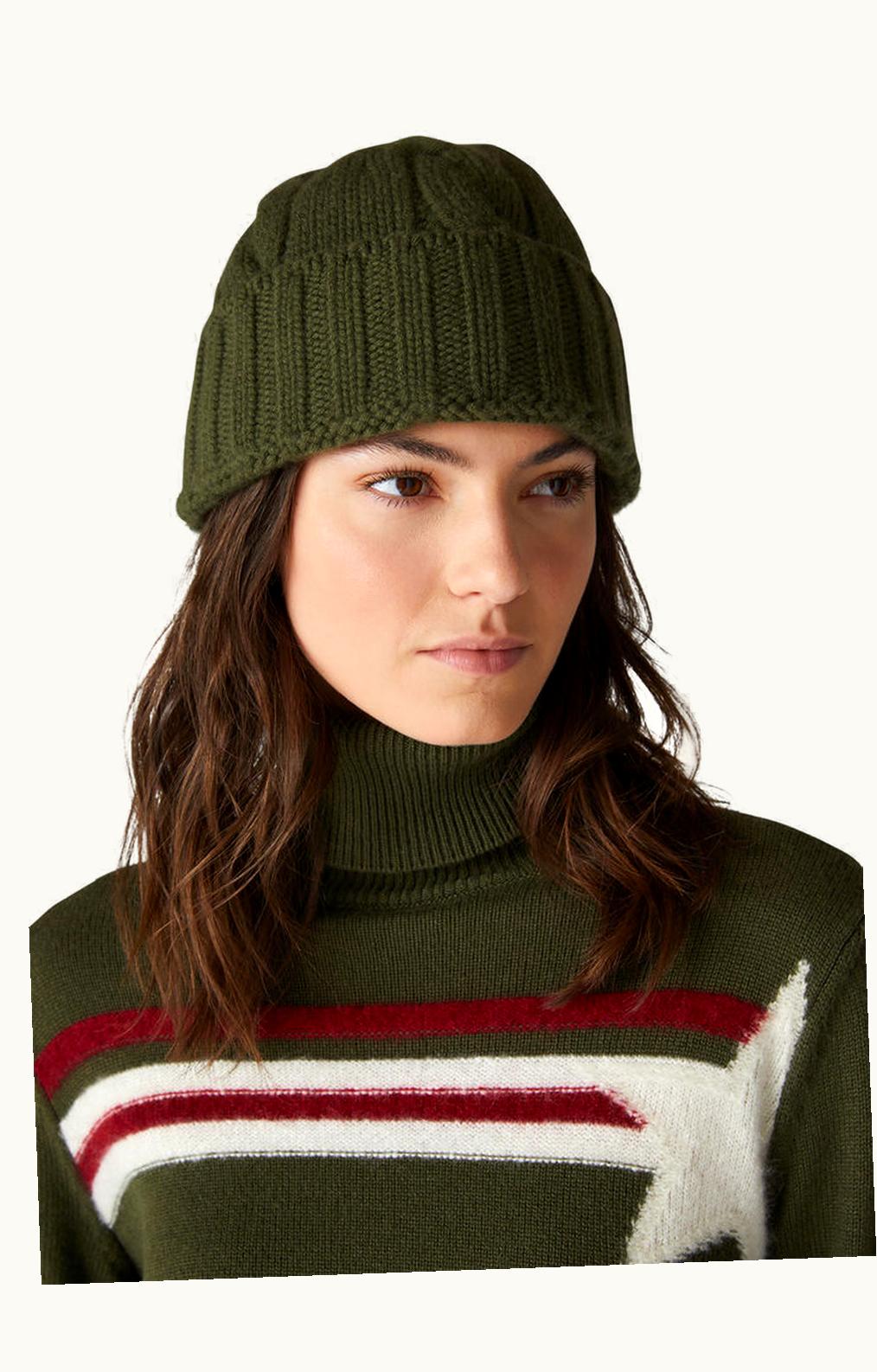 Loro Piana Loro Piana Courcheval Beanie Neptun Green