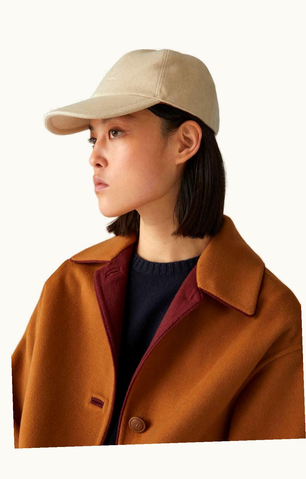 Loro Piana Loro Piana Baseball Cap Natural Melange